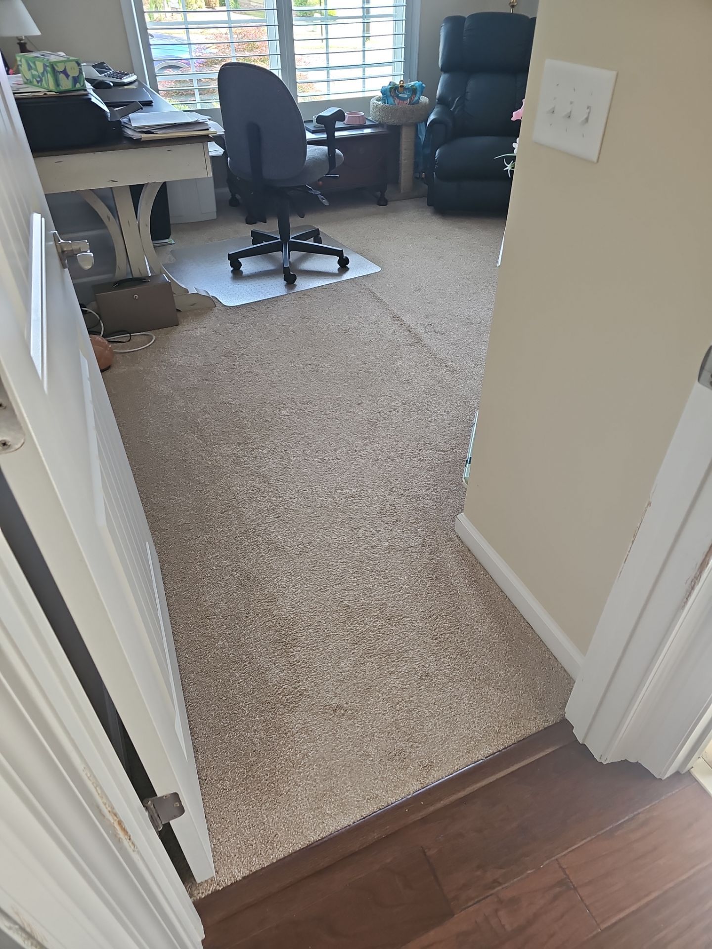 Luxury Vinyl Plank Flooring Installation and Interior Refresh in Durham by Billy Weatherspoon Contractor