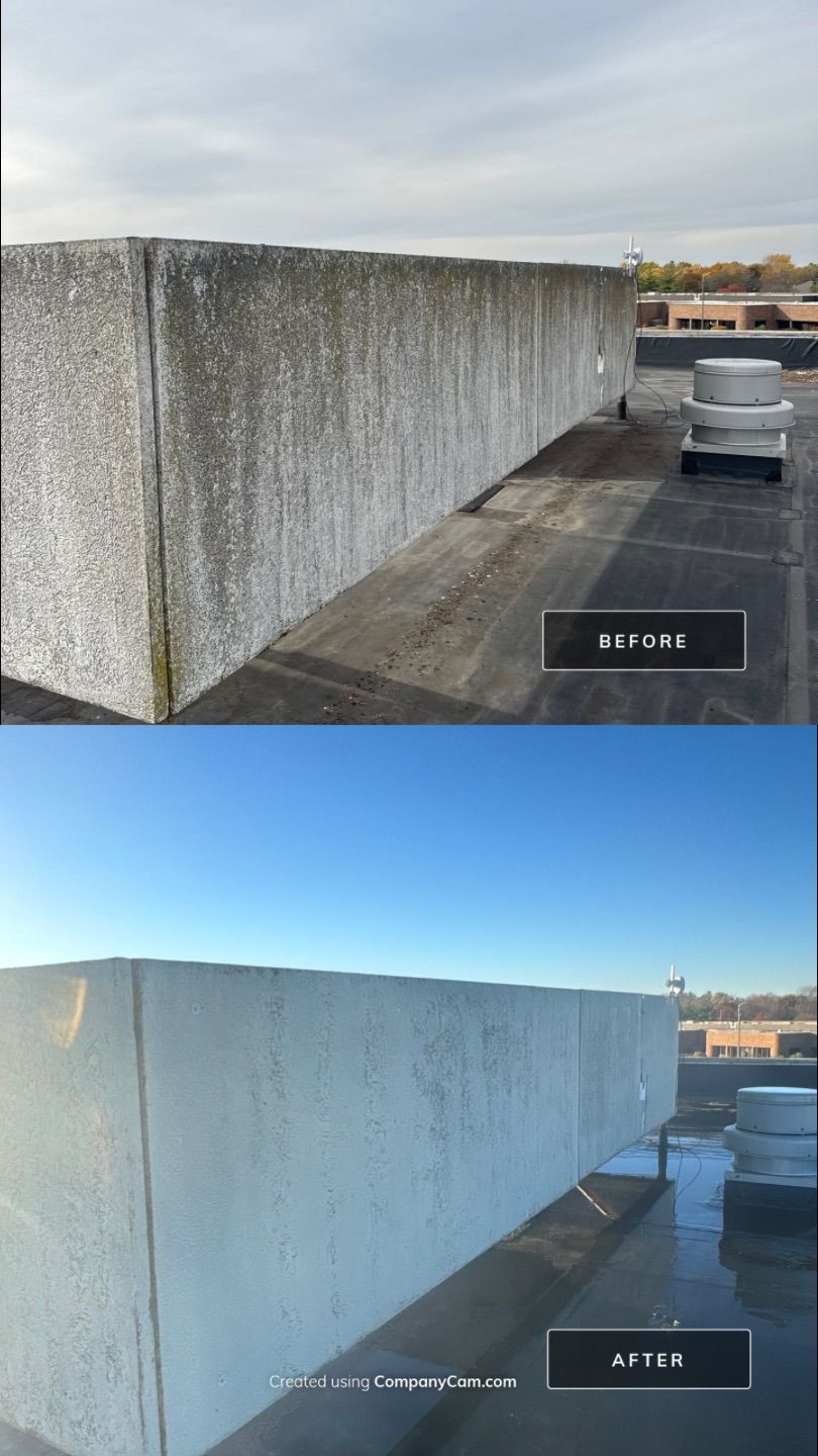 Project in Arlington Heights by Simmons Power & Soft Washing