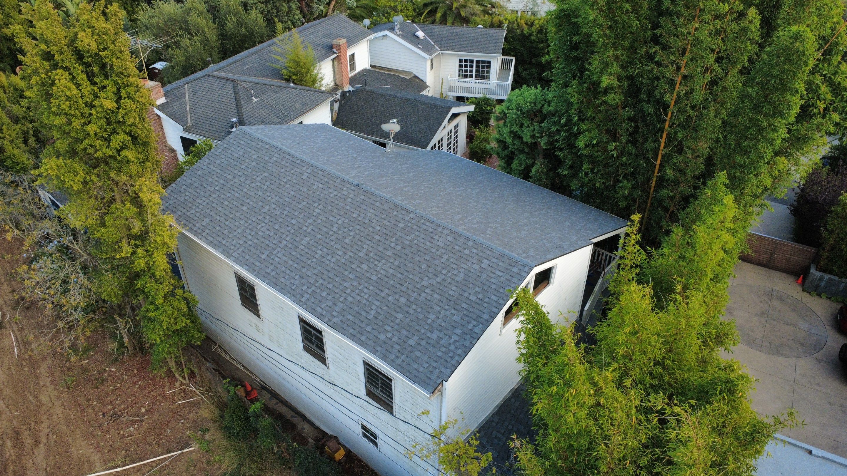 Residential Reroof in Brentwood by Hull Brothers Roofing