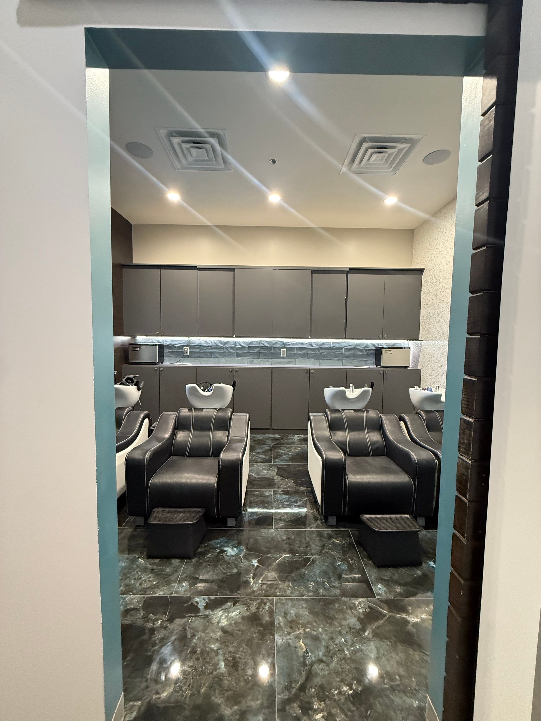 Salon Build-Out by C3 Custom Builds