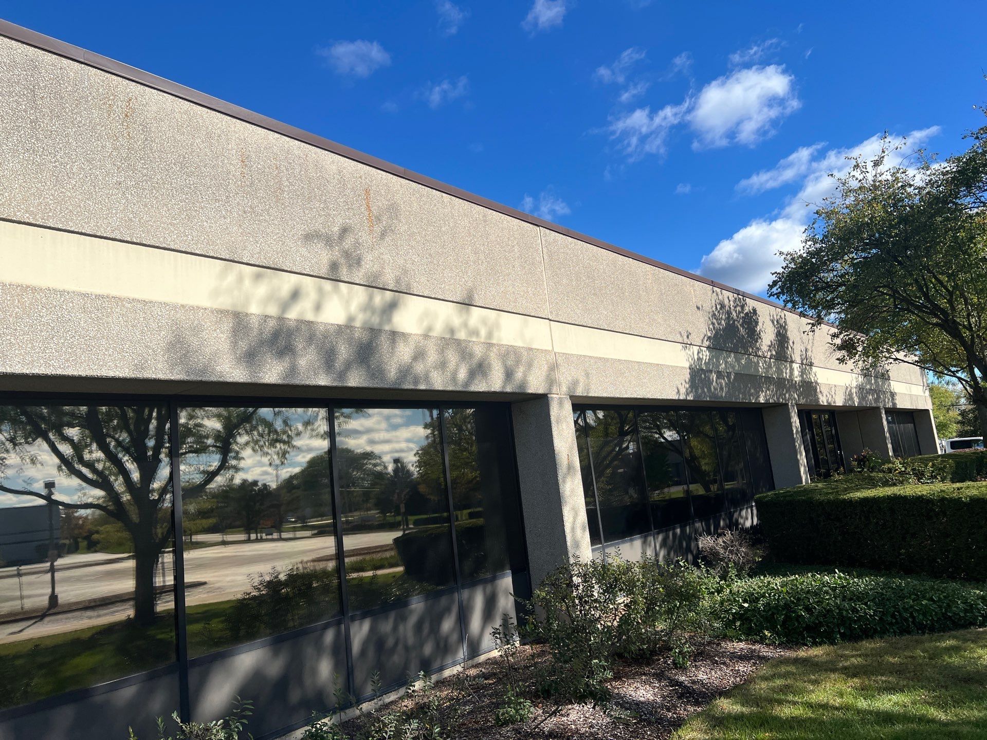 Stone Facade Power Washing & Exterior Restoration by Northern Power Washing LLC.
