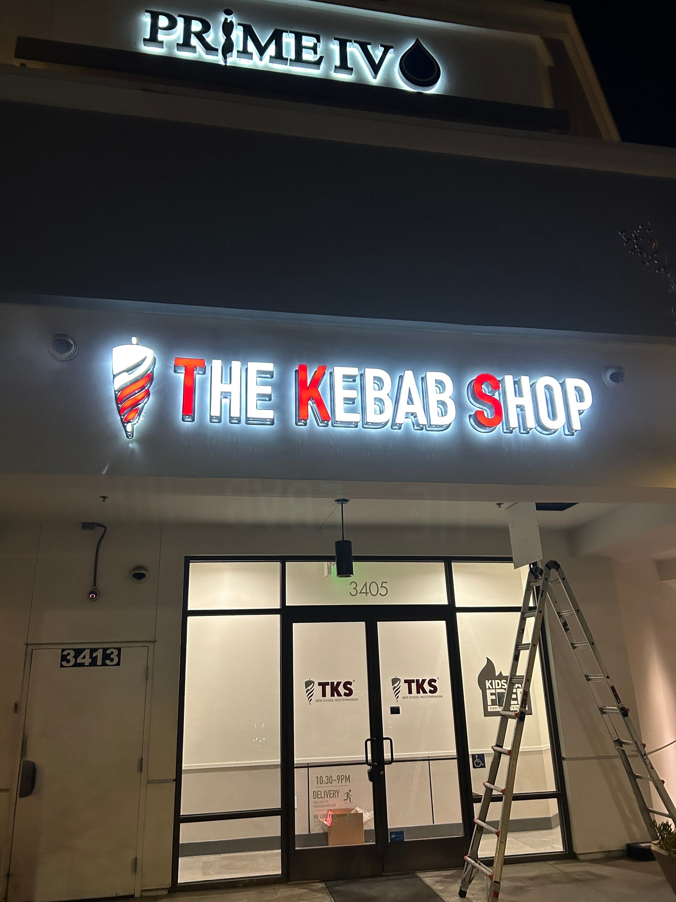 Project in Brea by Golden State Signs