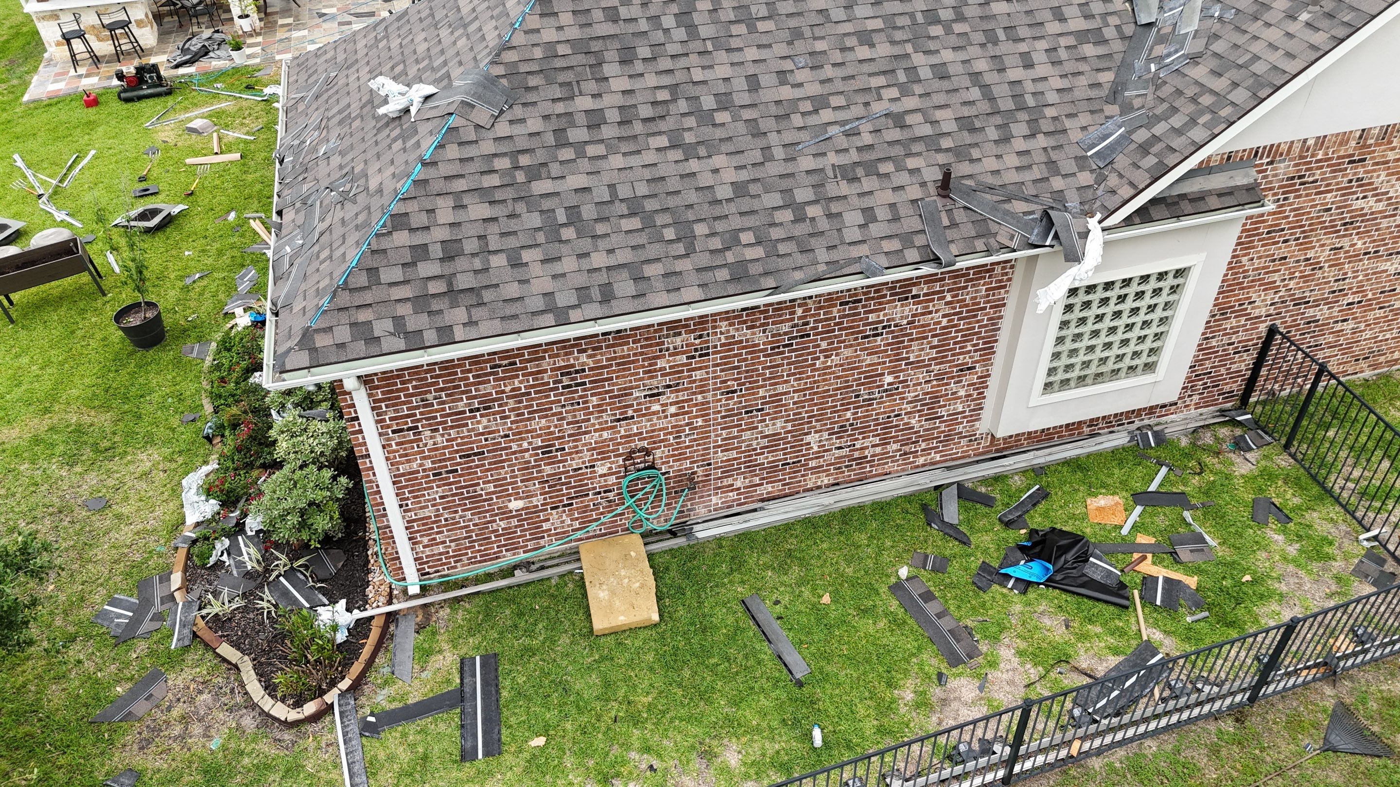 Residential Roofing Installation using IKO Dynasty by Core Four Roofing