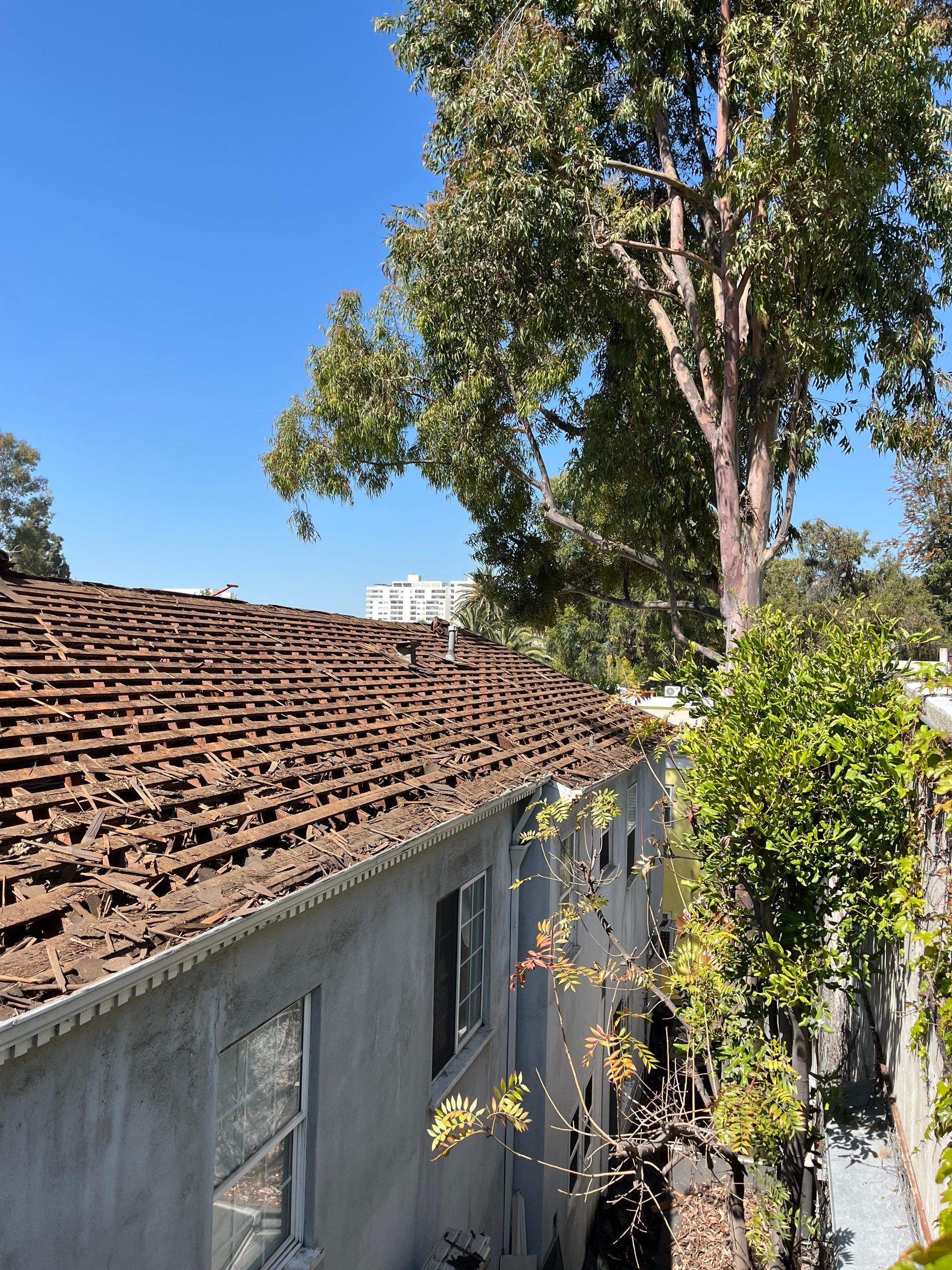Roof Replacement at the Magic Castle Hotel- Los Angeles, CA 90028 by Epic Roof Replacement