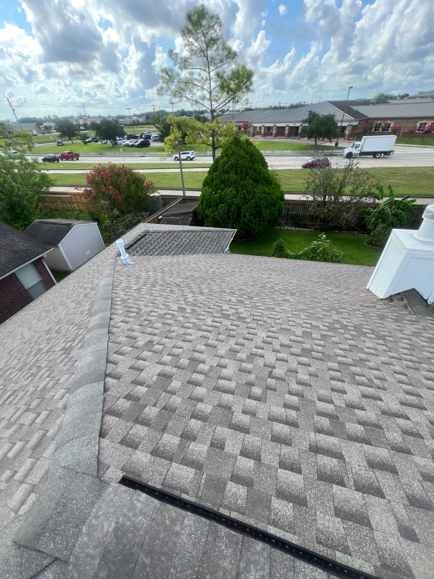Residential Roof Replacement using GAF HDZ - Weathered Wood by Elite Roofing LLC