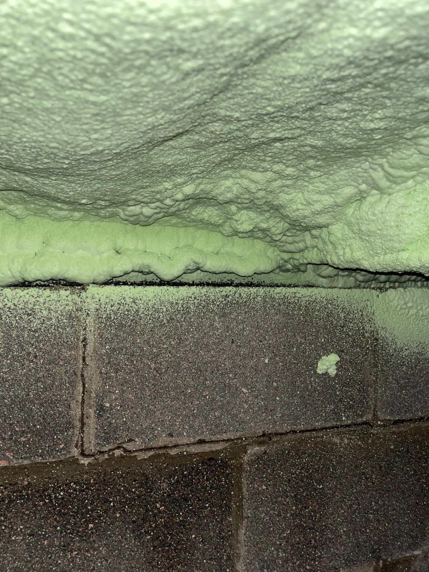 Basement Ceiling using Closed Cell Spray Foam by NYS Foam & Energy