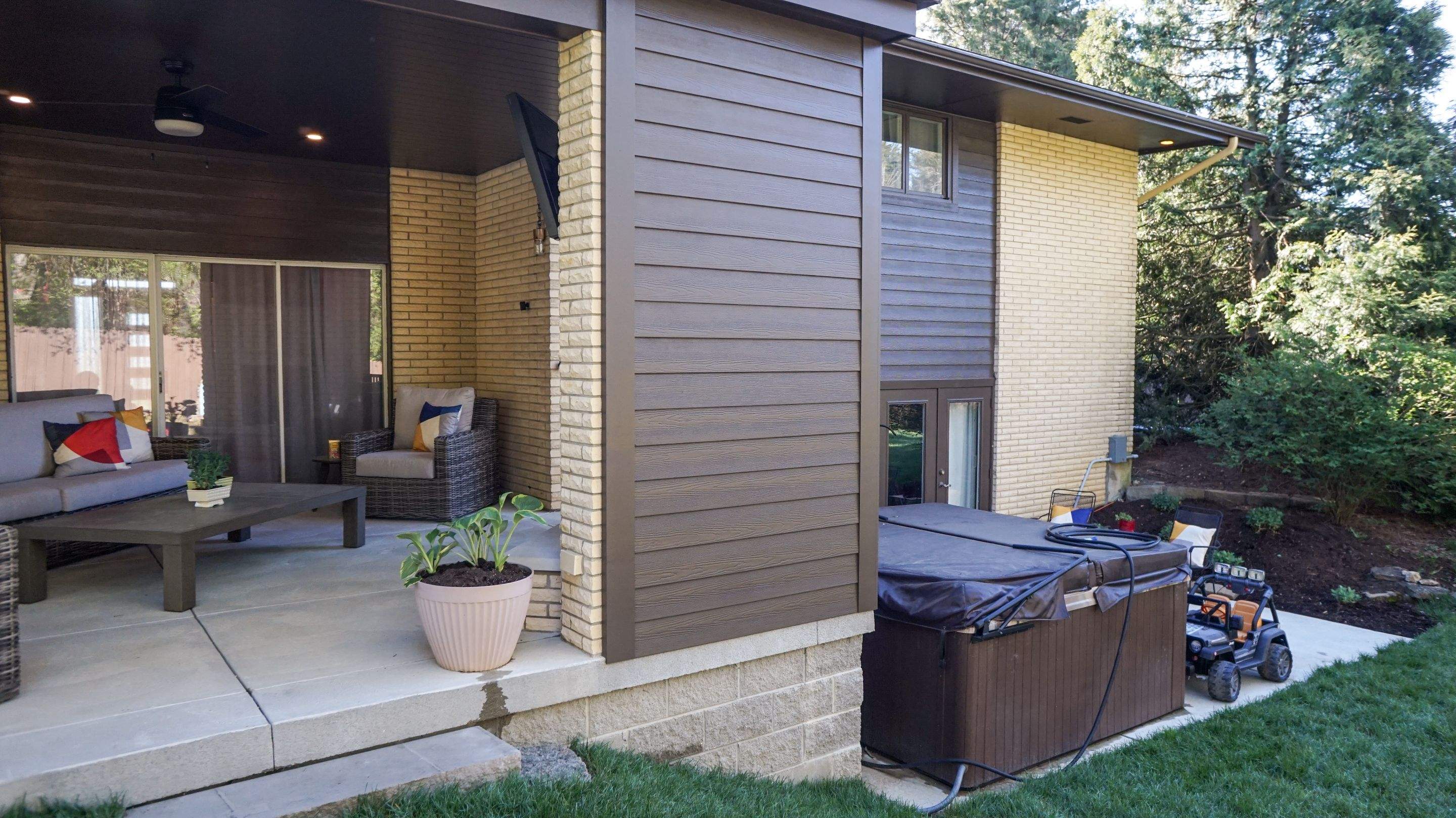 Centerville Covered Patio by Zengel Group