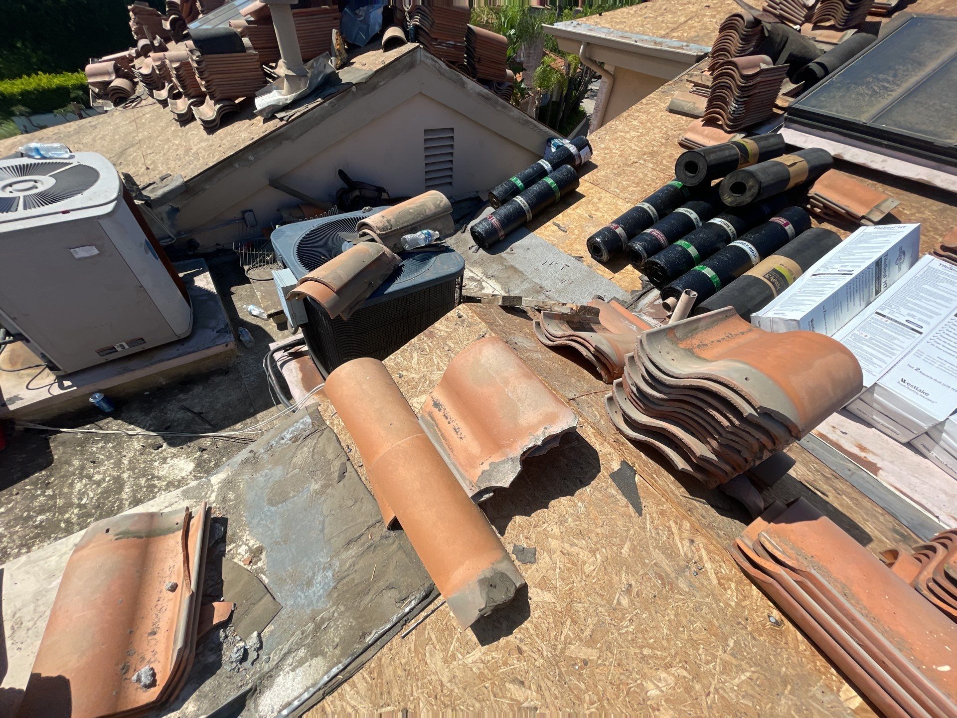 Tile Reset Project- Los Angeles CA 90049 by Epic Roof Replacement
