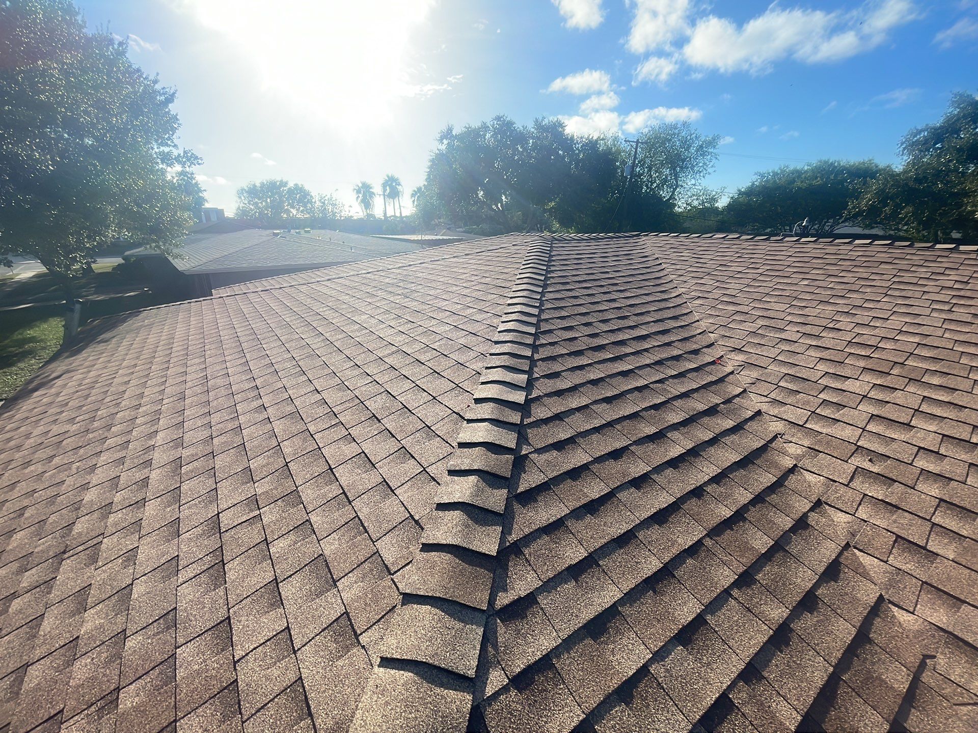 Residential Roofing Installation using GAF HDZ Shakewood by Lighthouse Roofing