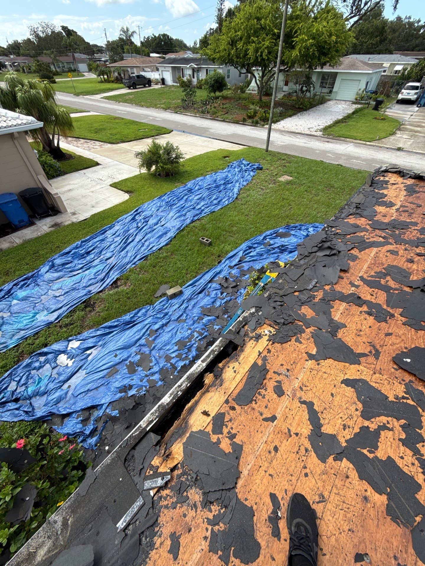 Project in St. Petersburg 33713 by Mitchell Roofing Company LLC 