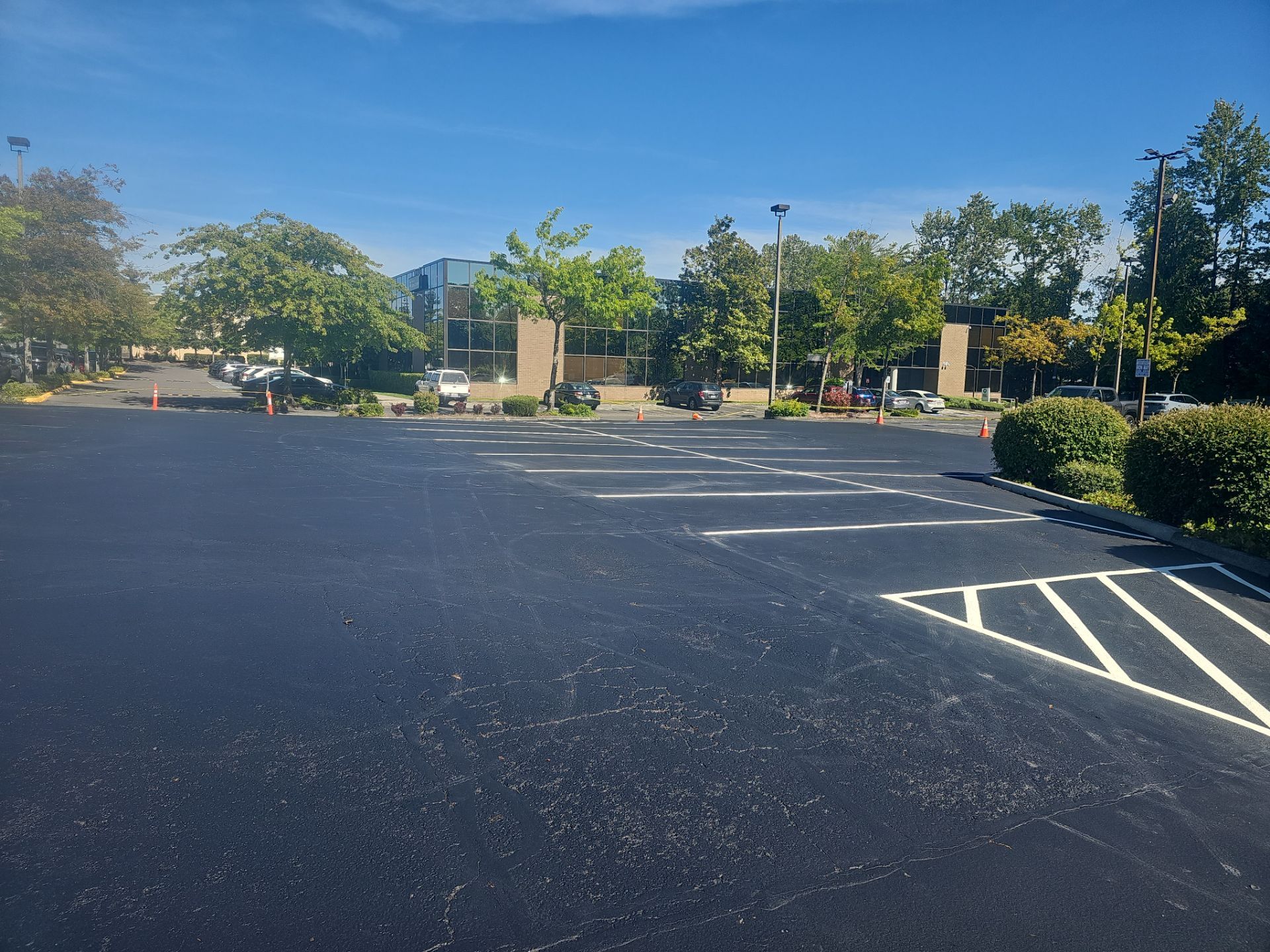 Sealcoat Parking Lot Renovation | Everett  by Jireh Asphalt & Concrete Inc 