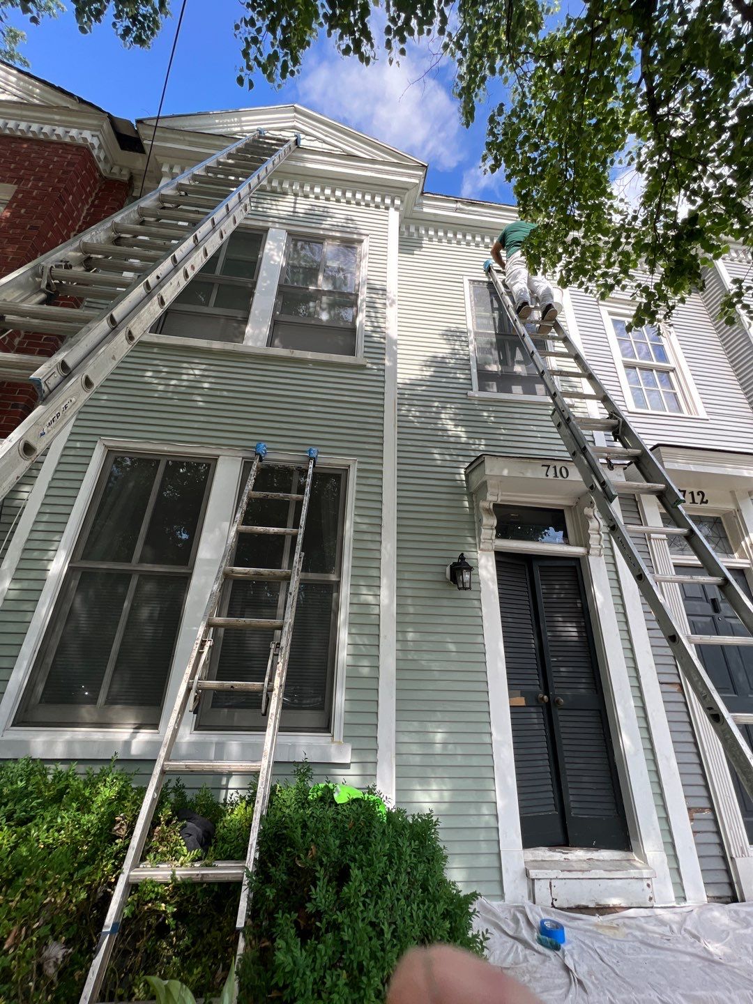Alexandria: Siding Replacement with Solid Pine Wood Lap Siding by RM Banning, Inc.