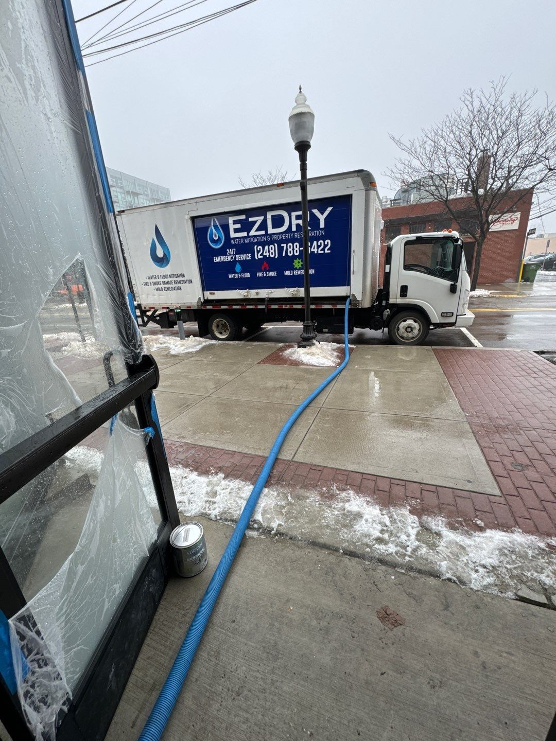 Project in Royal Oak by EzDry Water Mitigation & Property Restoration