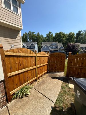 Fence using Wood Sealant