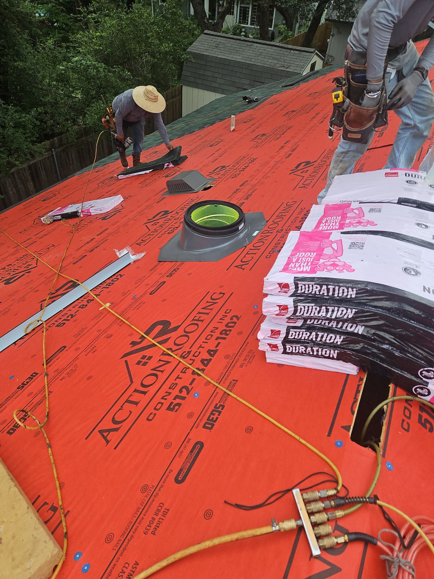Remodel Referral Leads to Roof Upgrade by Action Exteriors Austin