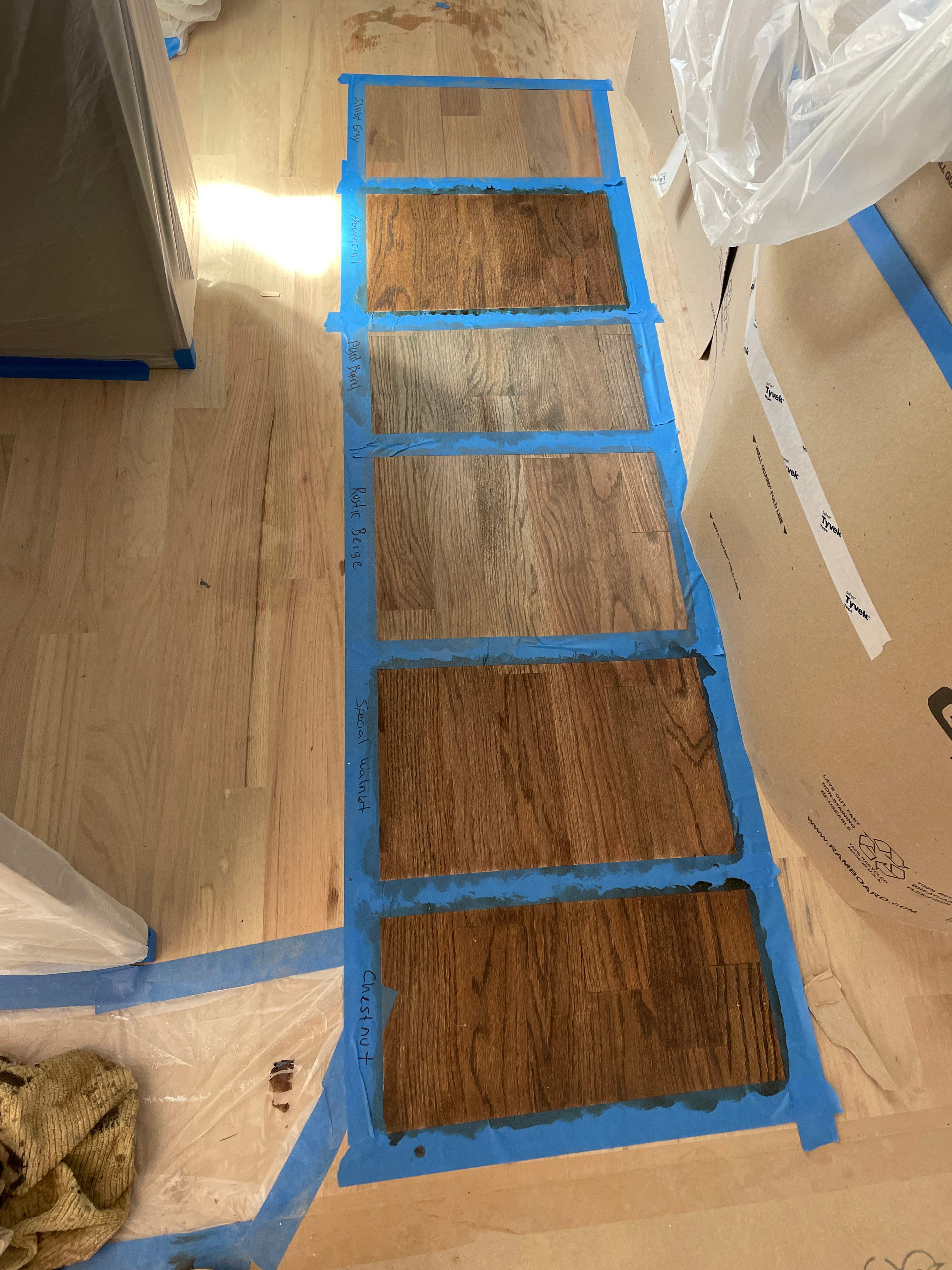 Flooring Installation using Red Oak by Footprints Floors of East Atlanta