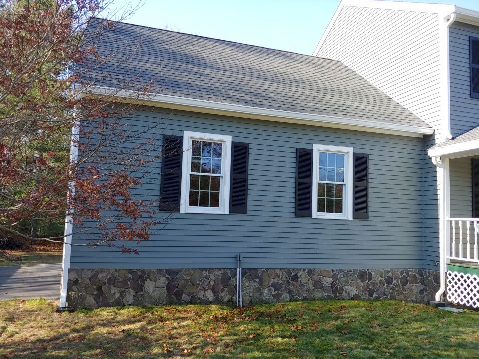 Gutter Installation using 6" K-Style Aluminum Gutter in Carver, Ma by Gutter Pro Enterprises