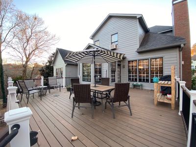 Elevated Deck Replacement and Composite Stair Installation in Suwanee