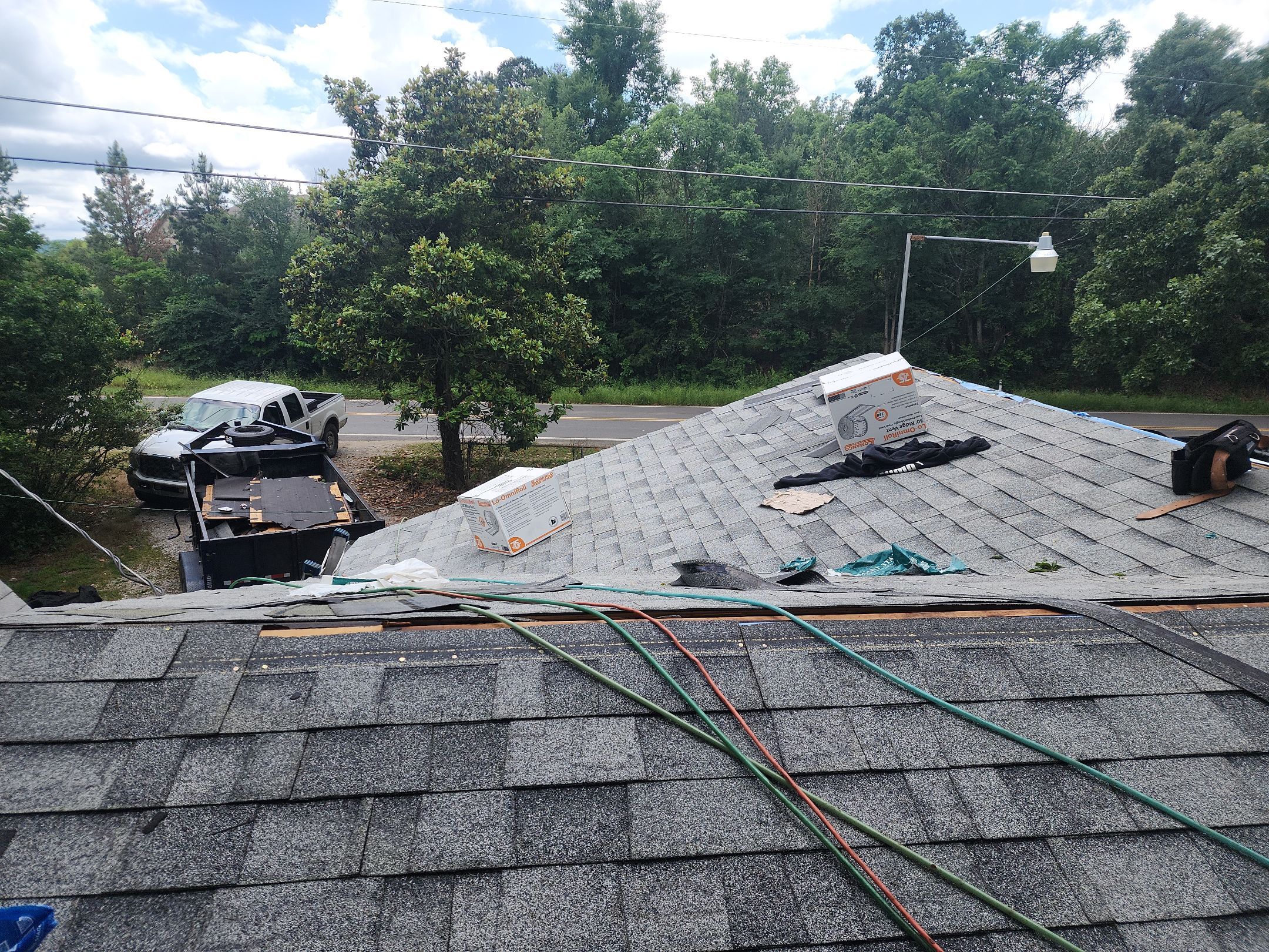 Residential Shingle Reroof using Malarkey Vista by Hostetler Roofing
