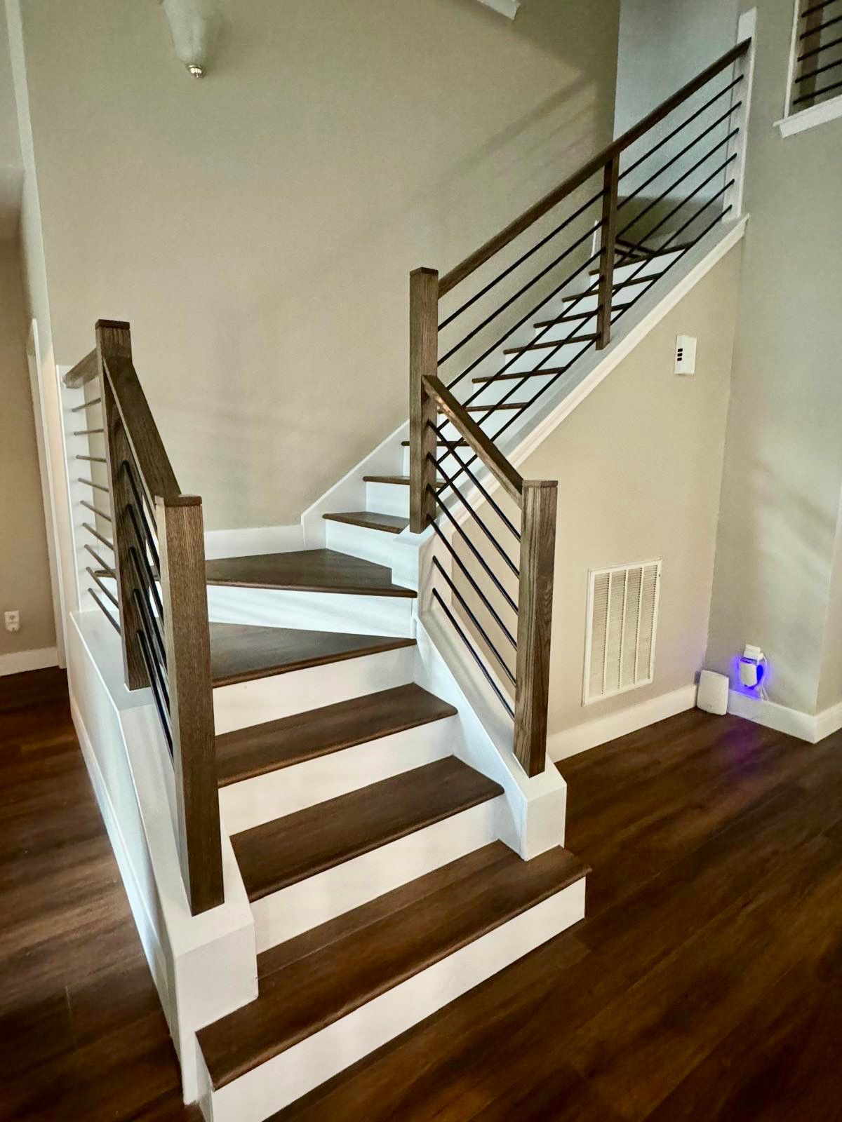 Stairway Remodel in Spring Texas by Rolling Nations