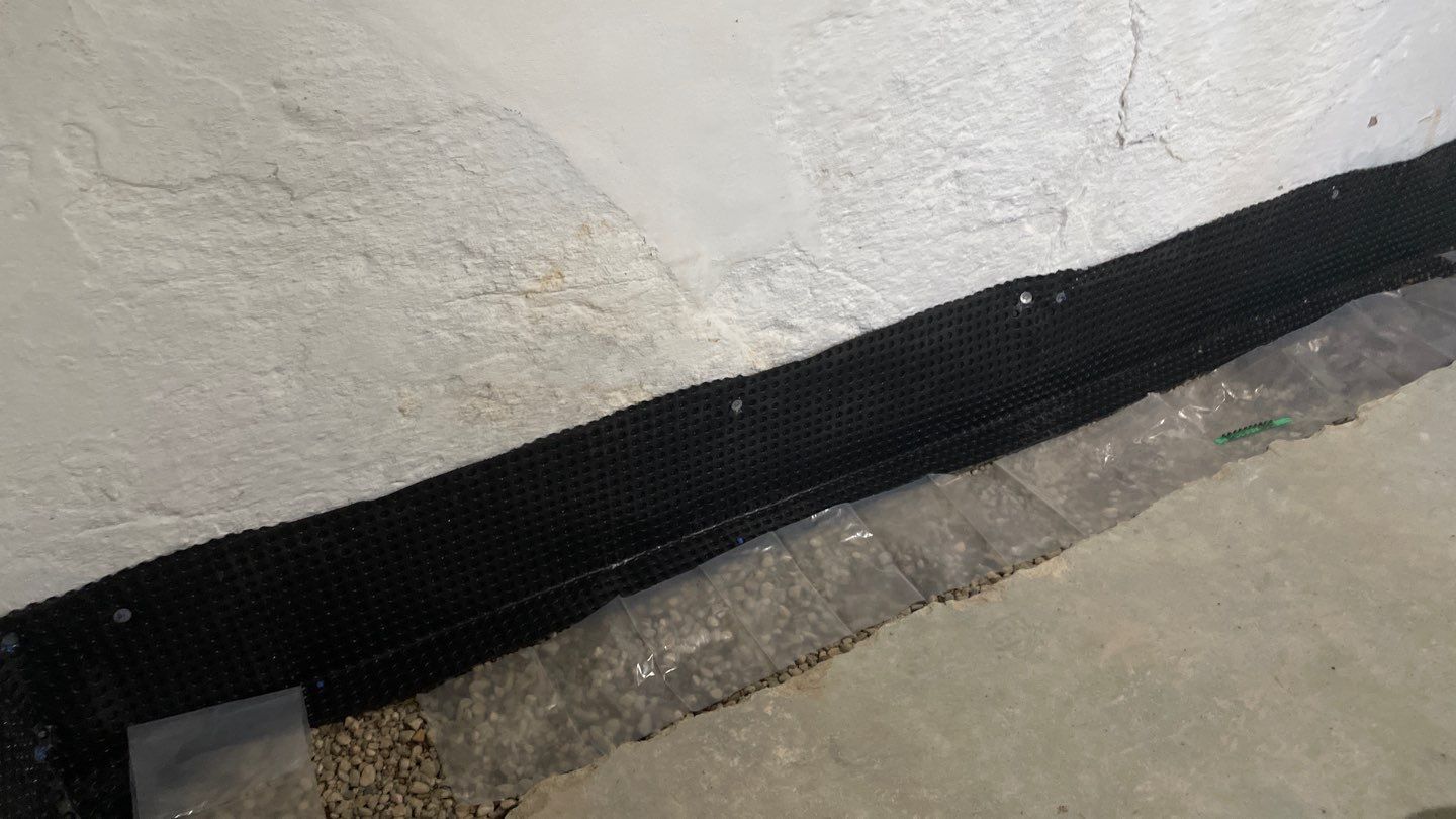 Interior Drain Tile & Wall Drainage in Northeast Minneapolis by Waterproofing Northeast