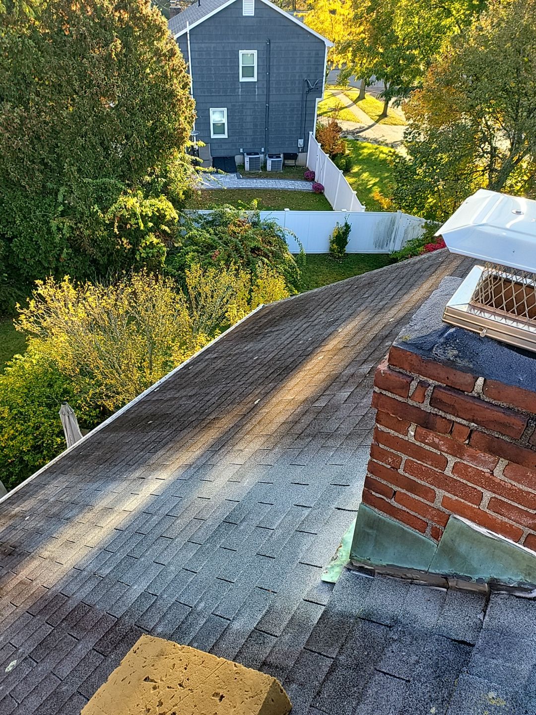Residential Roofing Installation using Owens Corning TruDefinition Slatestone Gray by A Plus Exterior