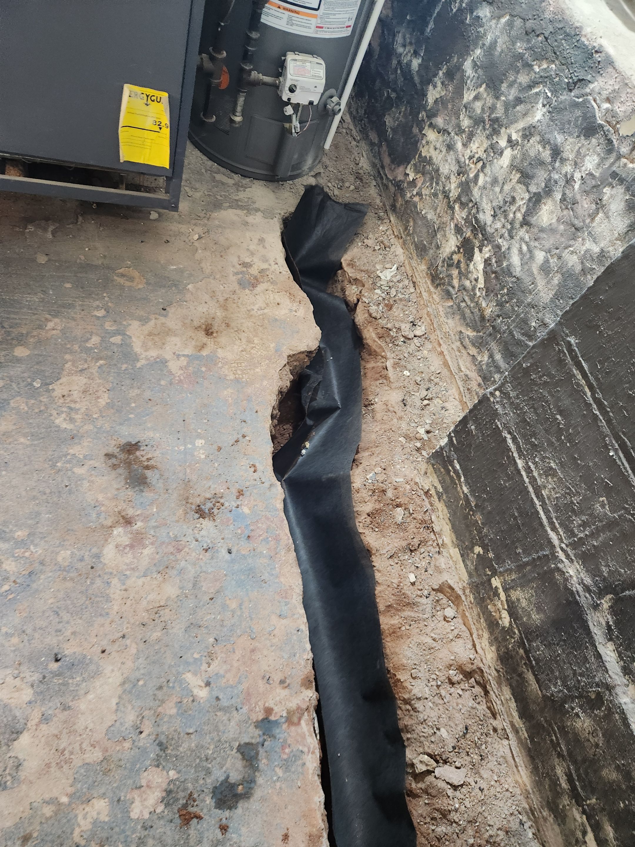 Interior French Drain East Orange NJ by Pure Service Pro, LLC 