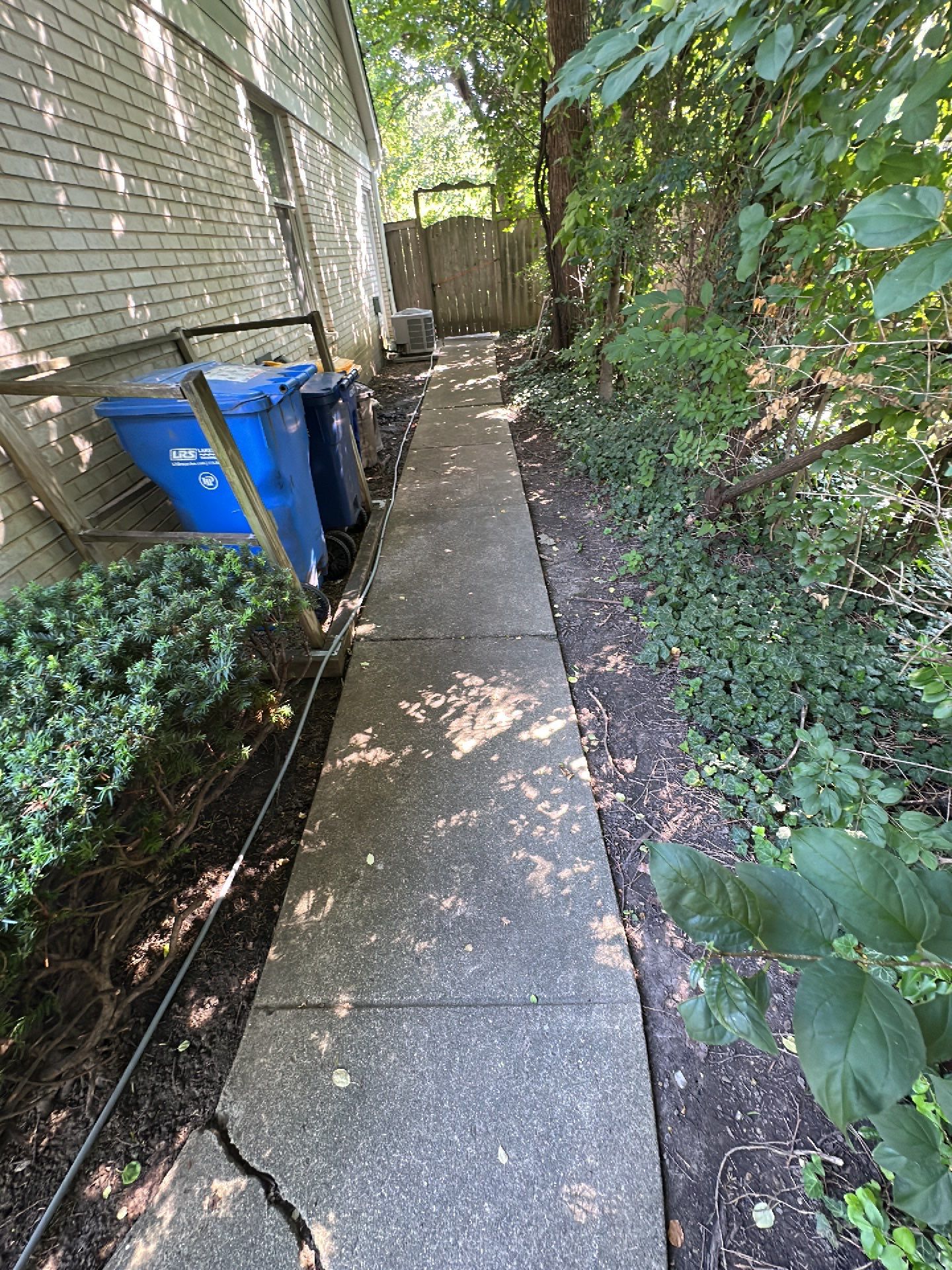 Aggregate concrete cleaning and sealing using Surebond SB-9000 by Northern Power Washing LLC.