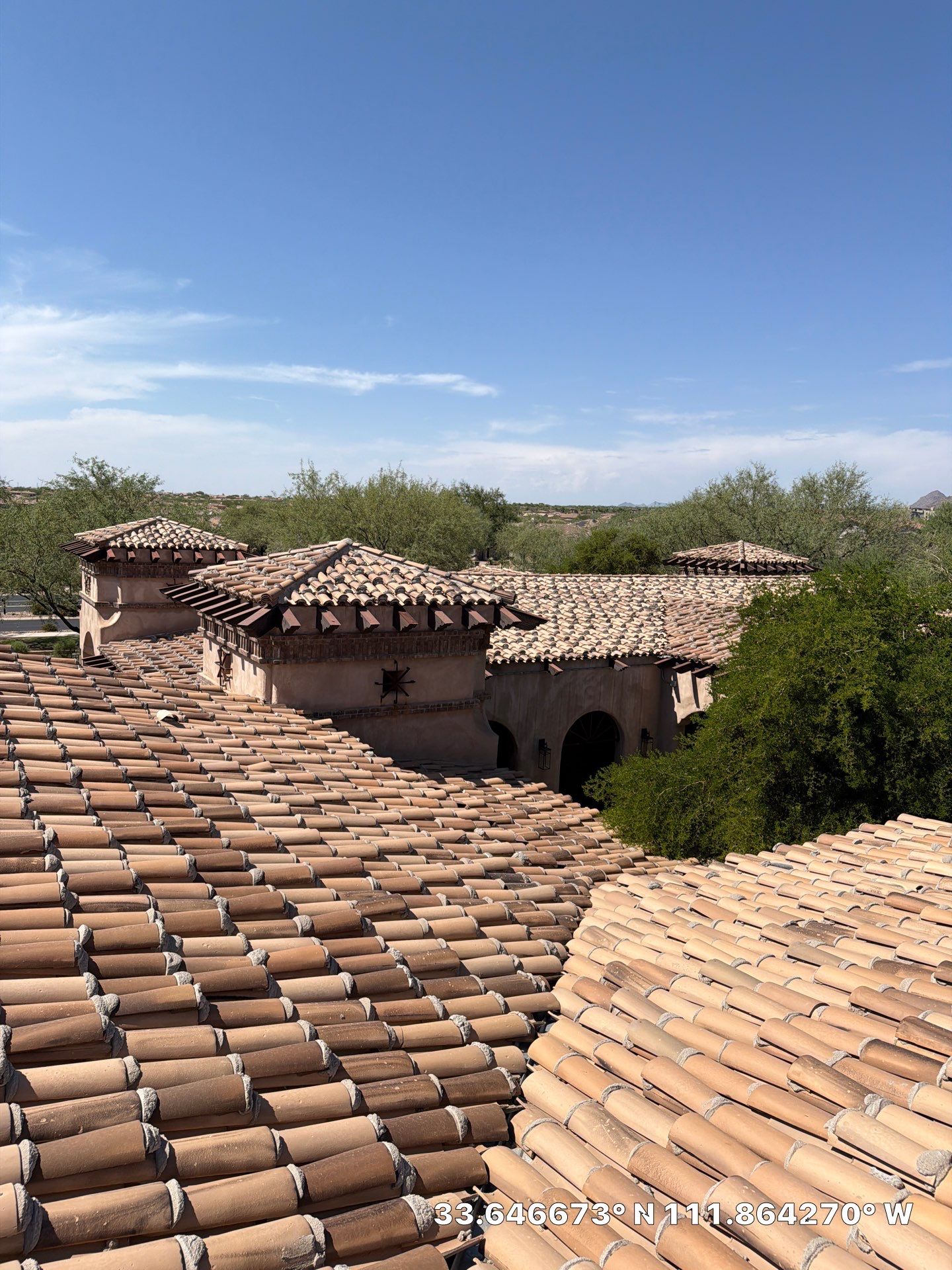Project in Scottsdale, AZ by Saint Roofing