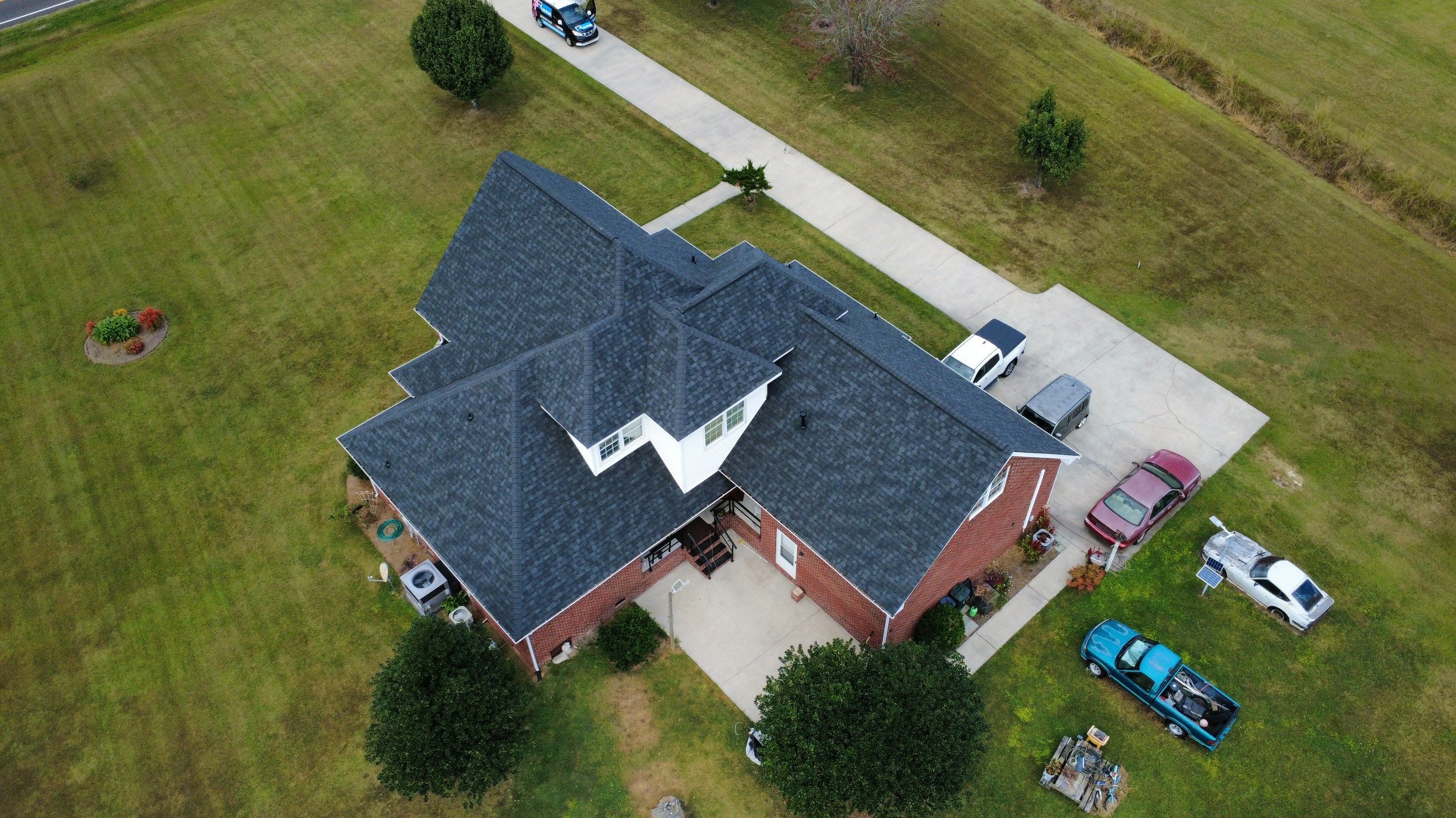 Roof Replacement Project in Greenville by Roofing Solutions