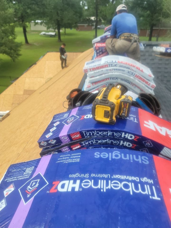 Residential Roofing Installation using Roof Replacement by American Roofing & Construction LLC