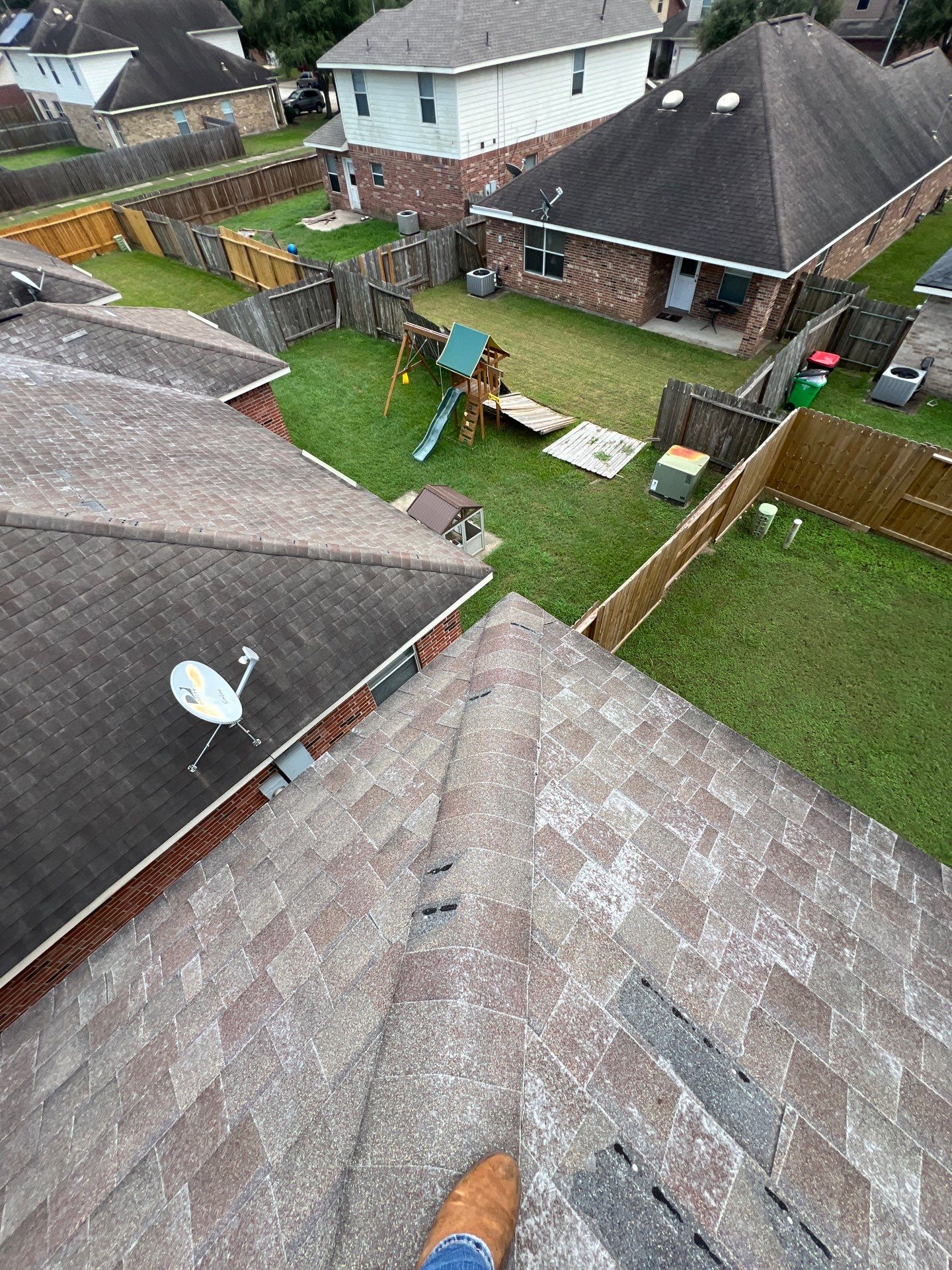 Residential Roofing Repair using Owen's Corning Duration (Lifetime) Shingles by Roof Repair Services LLC