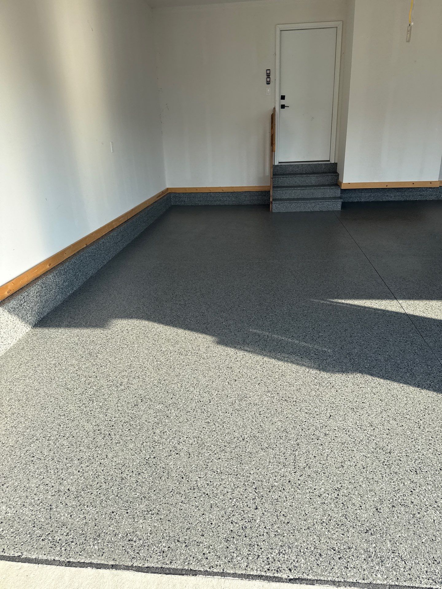 New Bondurant Garage Floor Coating by Revival Concrete Coatings, LLC