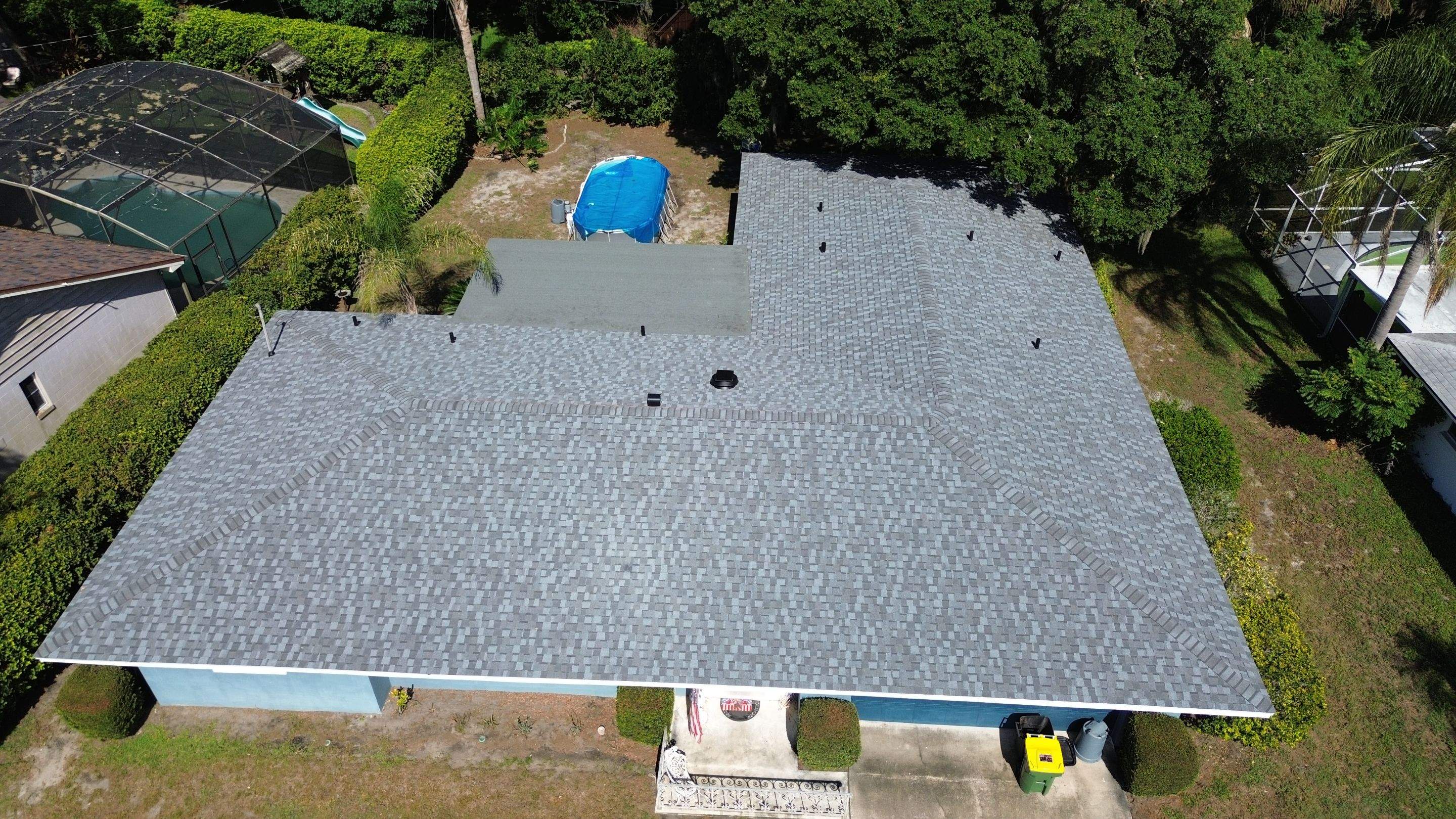 Residential Reroof in Orlando FL by Gold Key Roofing