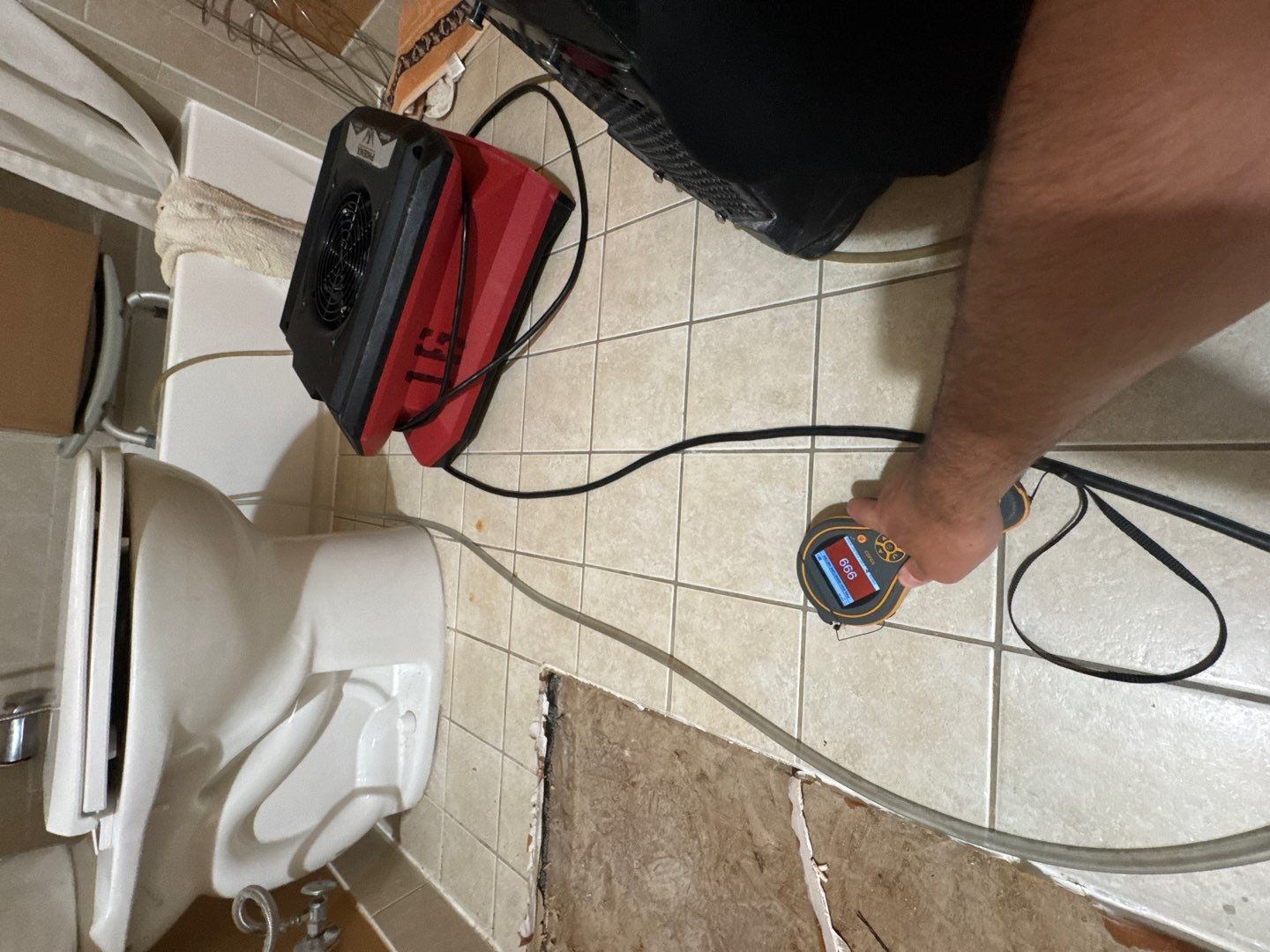 Project in Warren by EzDry Water Mitigation & Property Restoration