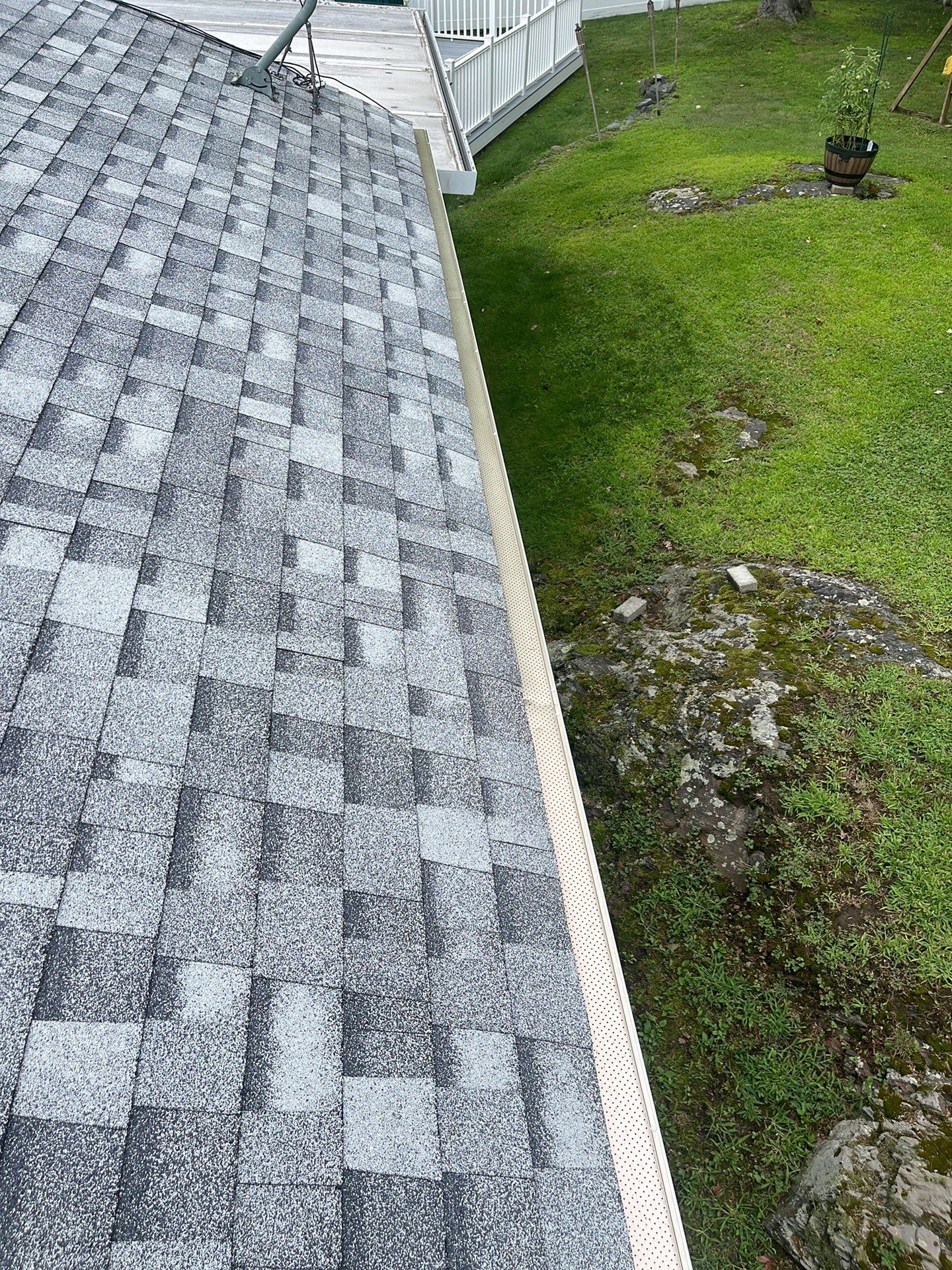 Residential Roofing Installation using Owens Corning TruDefinition Sierra Gray by A Plus Exterior