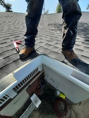 Seamless Gutter Installation using White K-Style Gutters