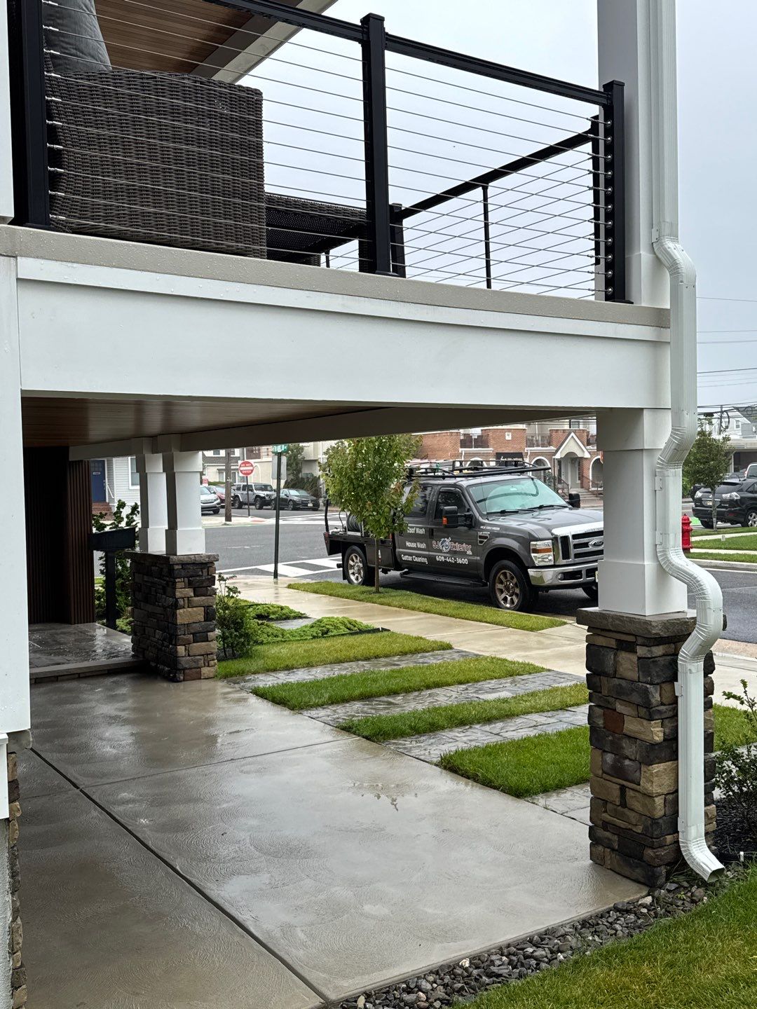 Residential Cleaning using SoftWash-Low Pressure by SJ Exterior