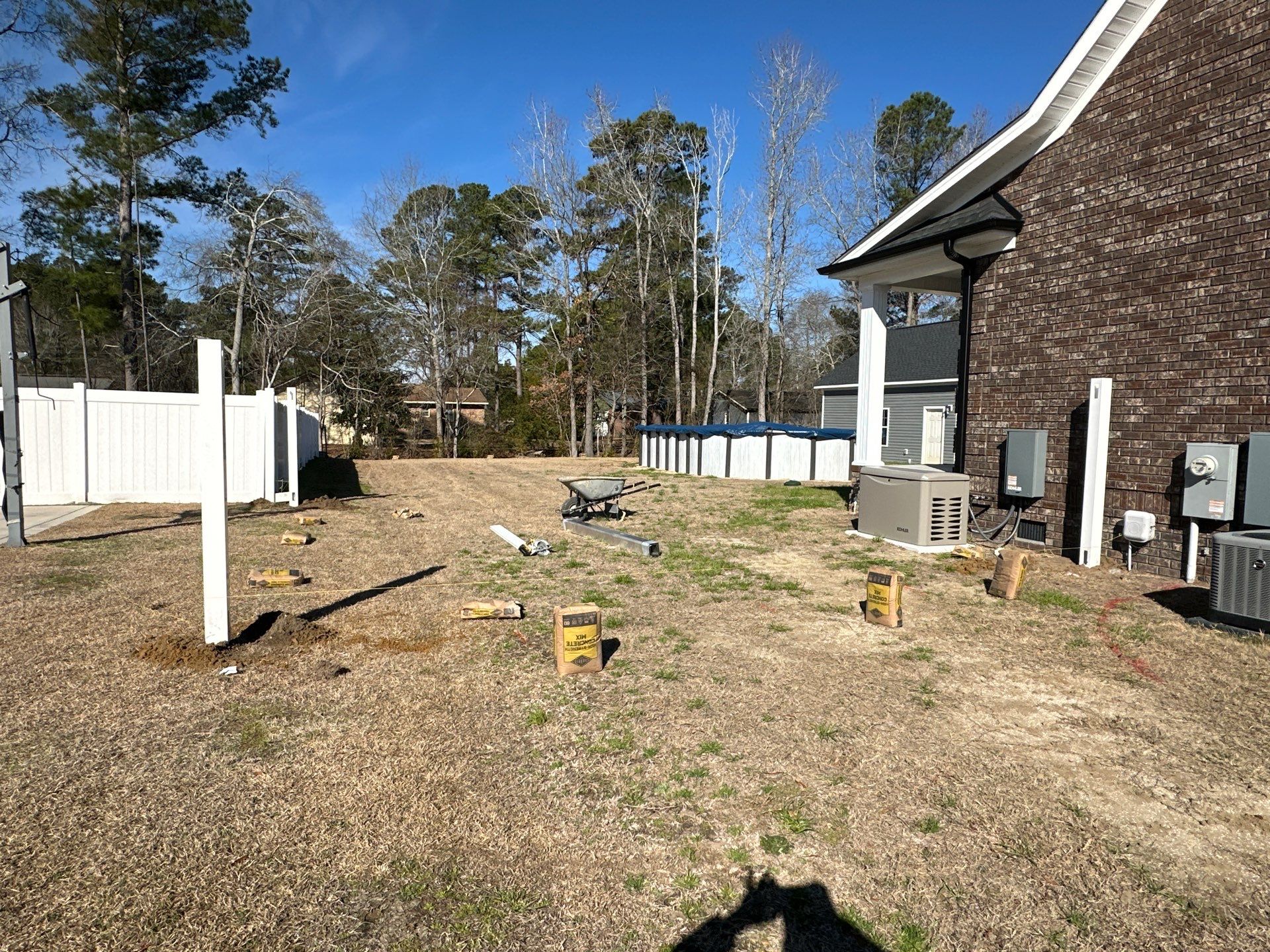 Project in Lumberton by Superior Fence and Rail