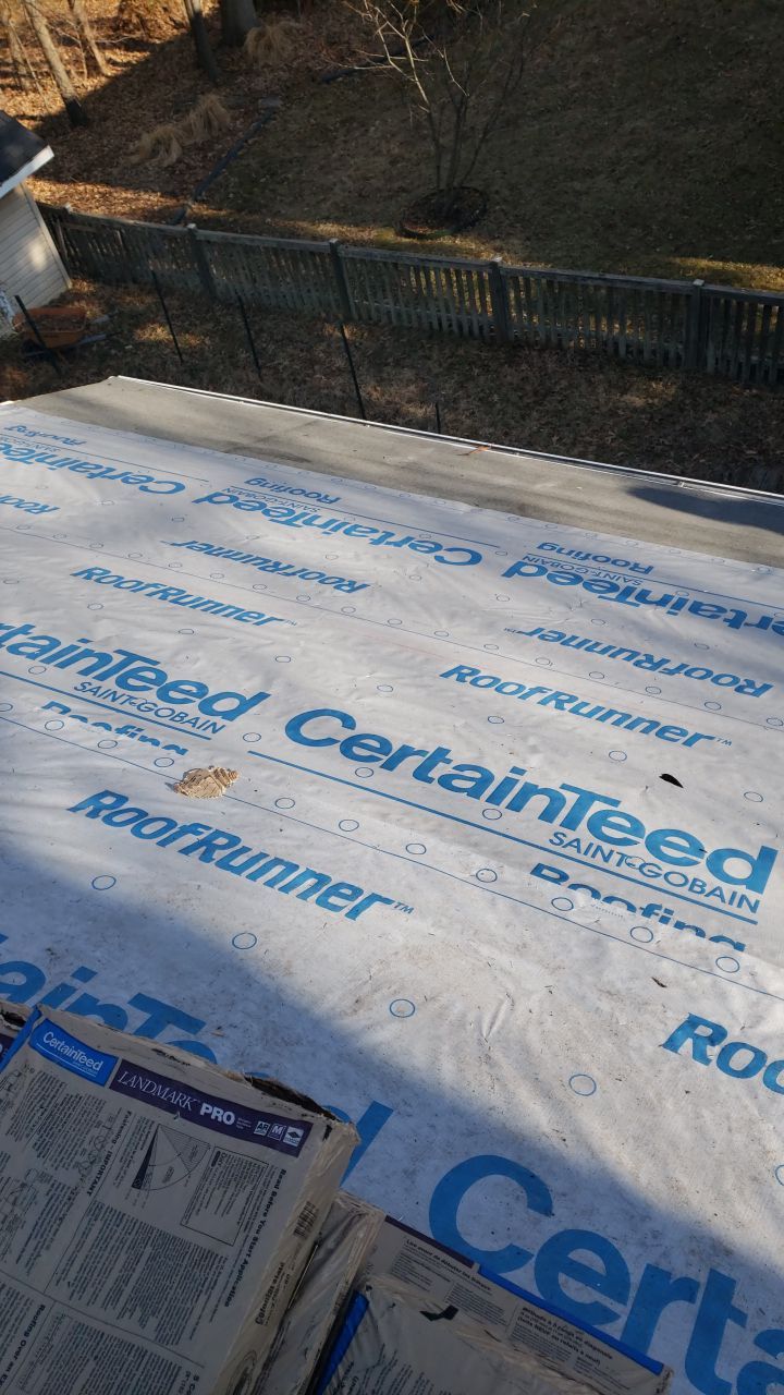 Burke Certainteed Landmark Pro MD Colonial Slate New Roof Installation by RM Banning, Inc.