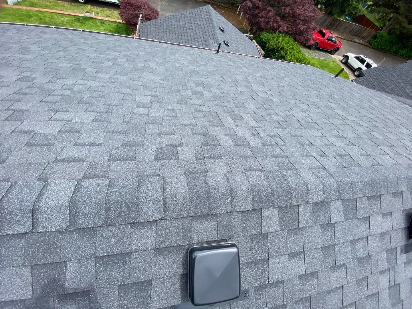 Estate Gray Shingles by Reimagine Roofing