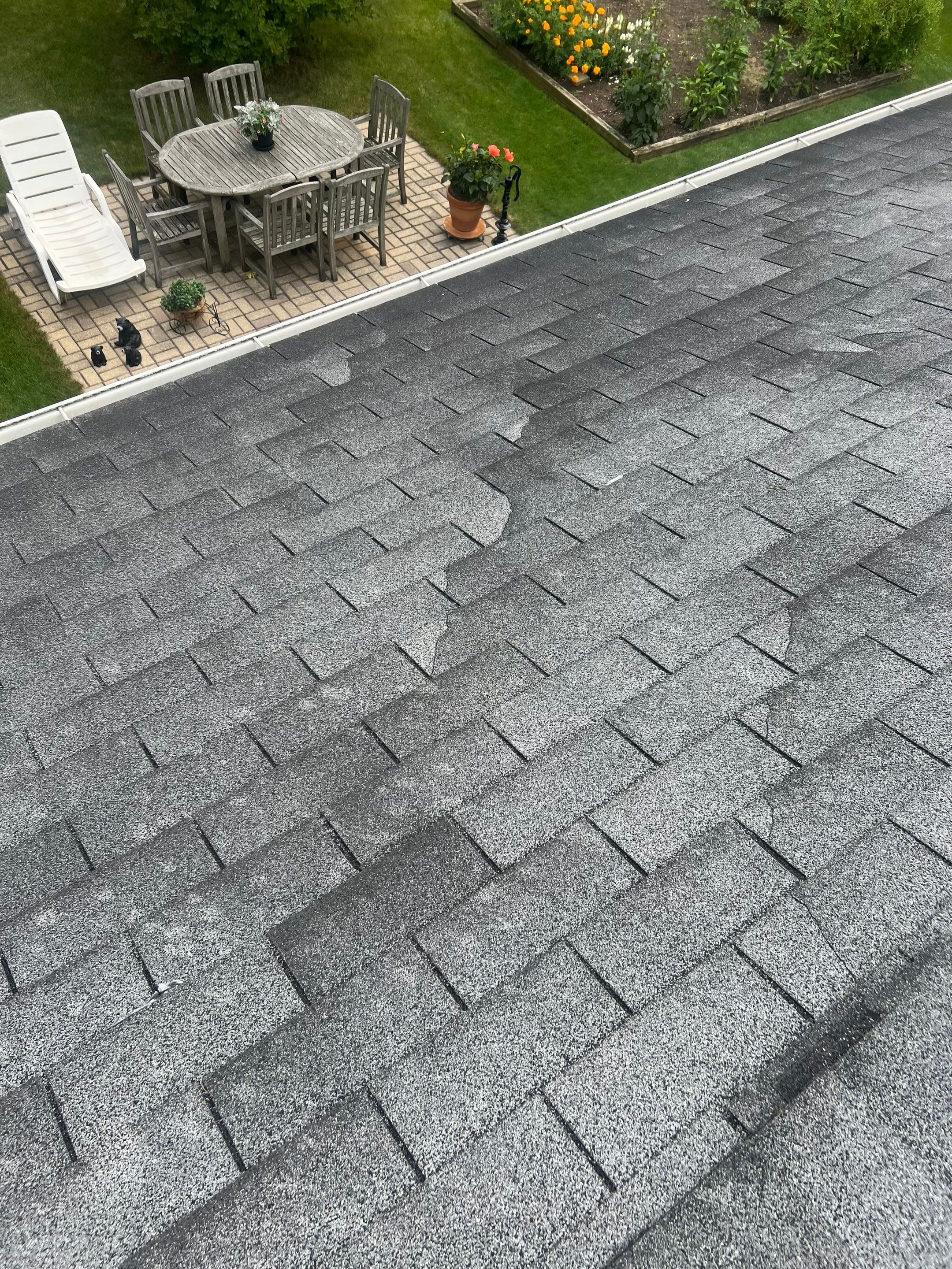 Ranch House and Garage Roof Installation with GAF Shingles by Gellings Roofing and Siding LLC