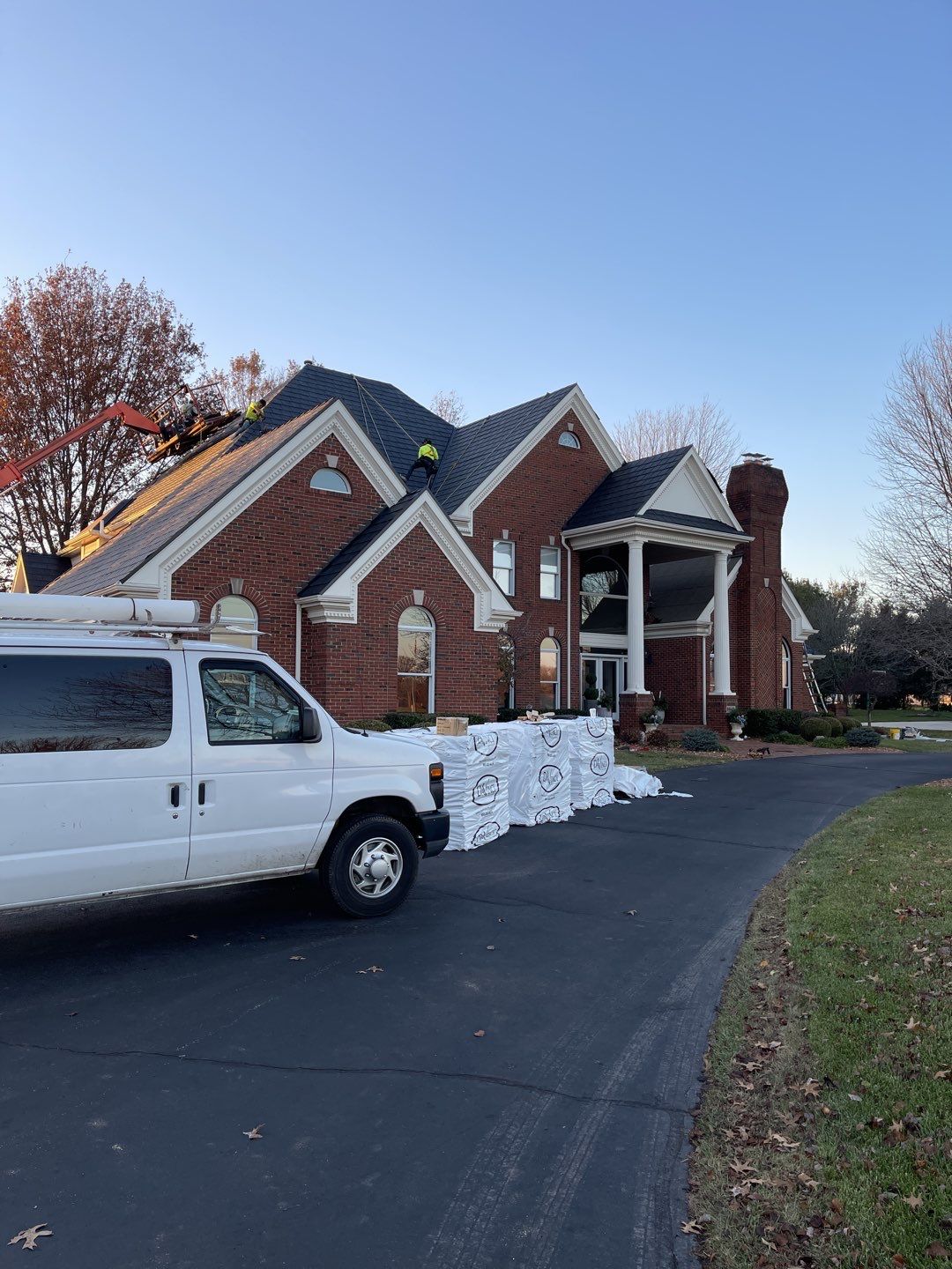 Residential Roofing Installation using DaVinci Slate by Legacy Roofing & Solar