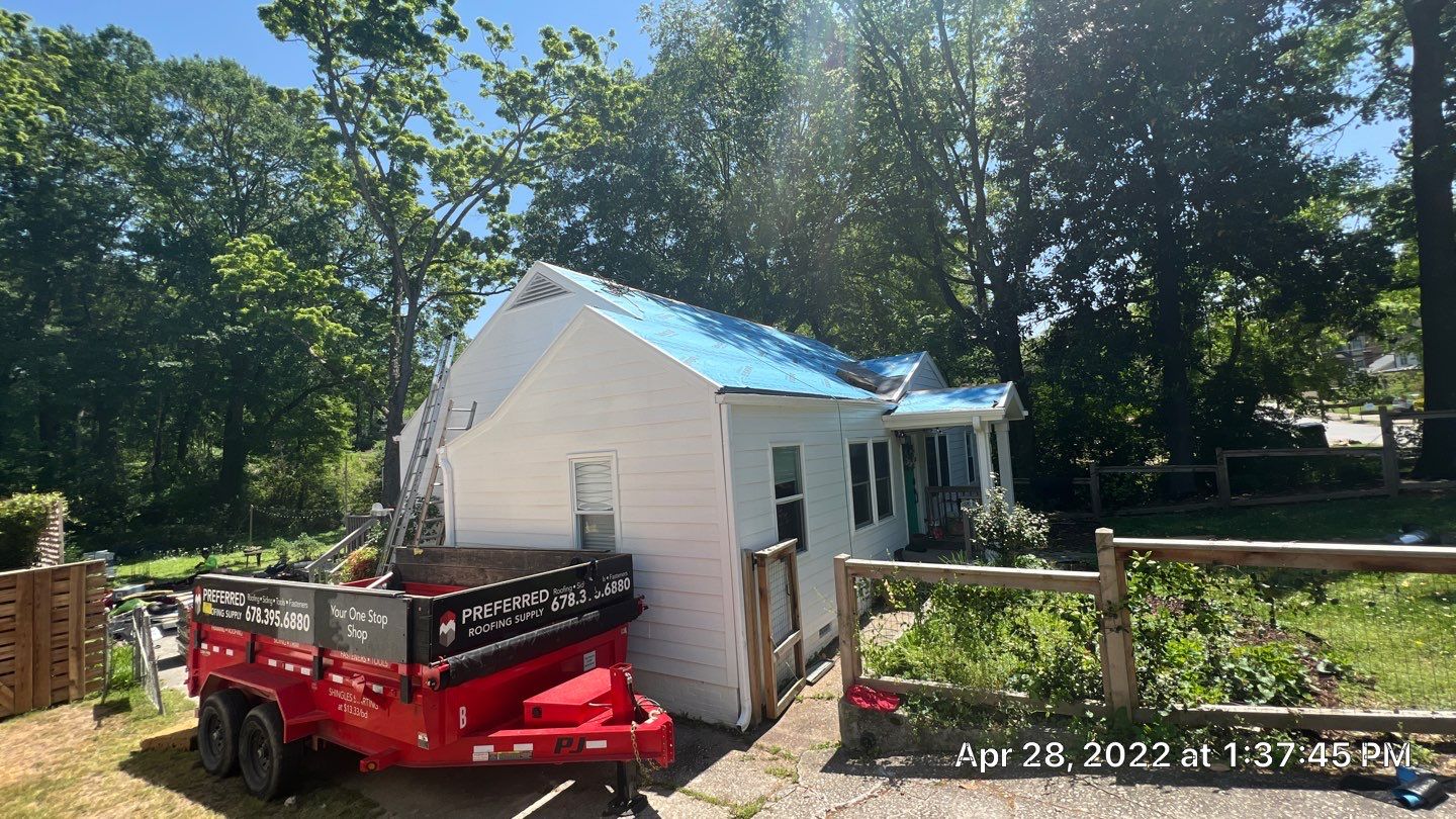 Roof Replaced and interior repaired by Nailed It Roofing & Remodeling LLC