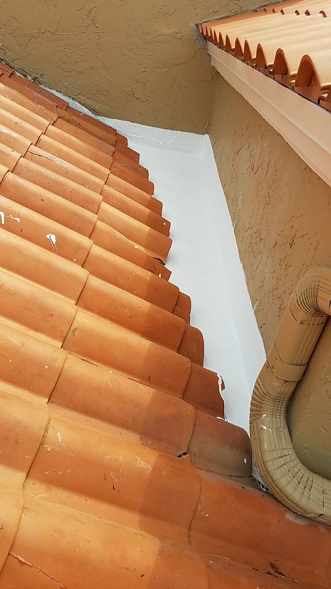 Terracotta Clay Tile Roof Repair and Sealant Application in Boca Raton by Aastro Roofing