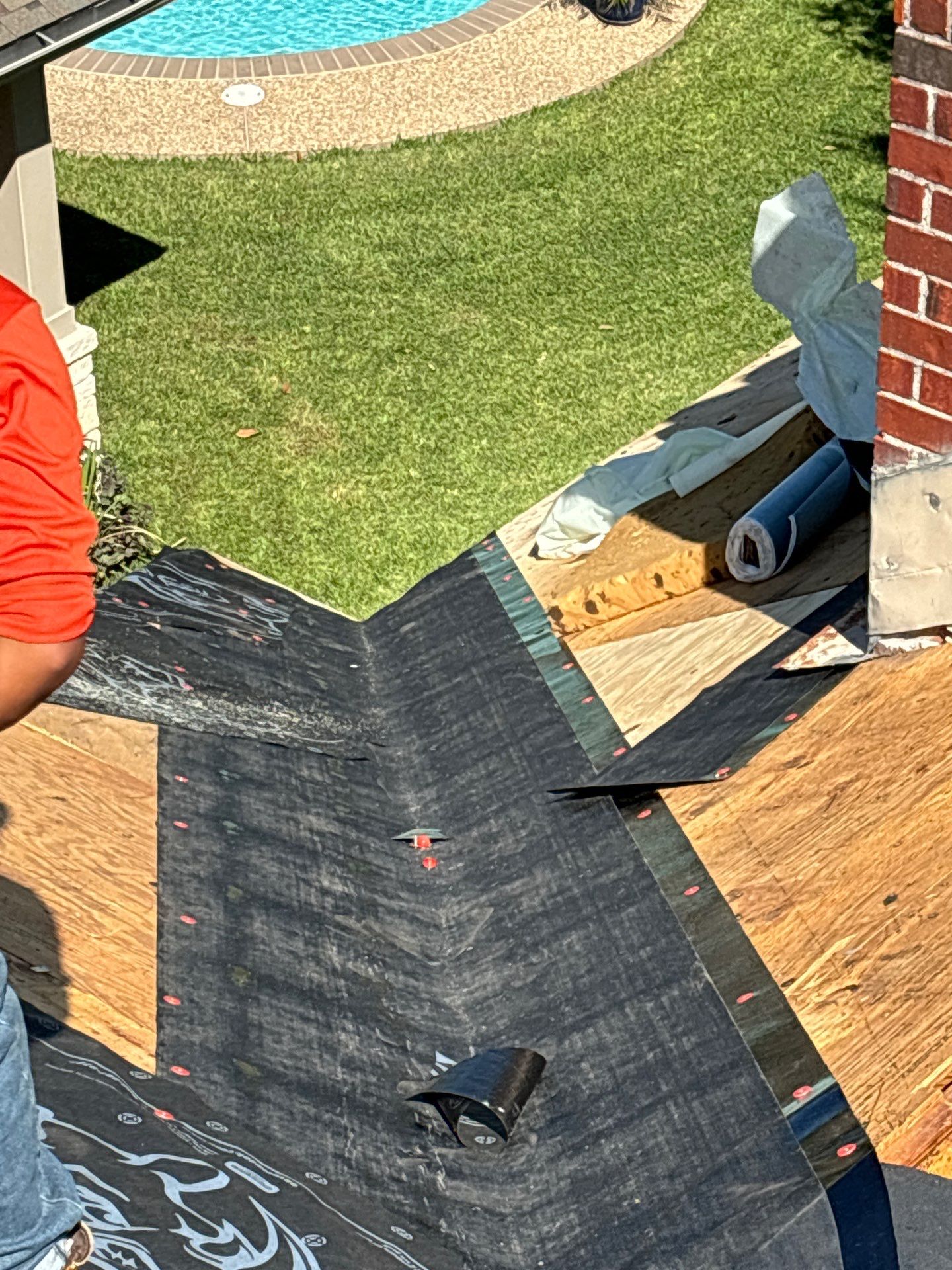 Residential Roofing Installation using Owen's Corning Duration (Lifetime) Shingles by Roof Repair Company