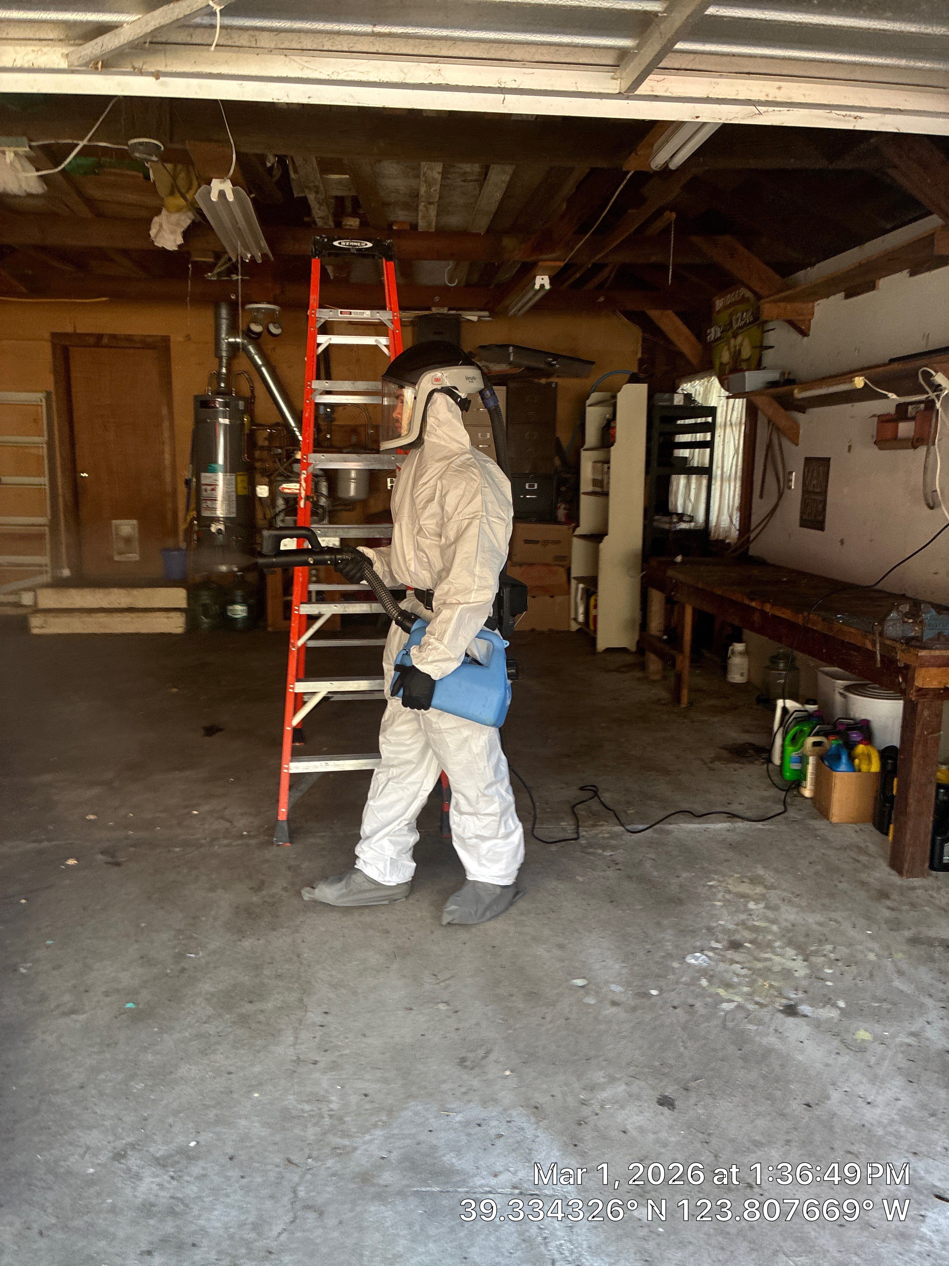 Project in Mendocino by 911 Hazmat Cleanup 