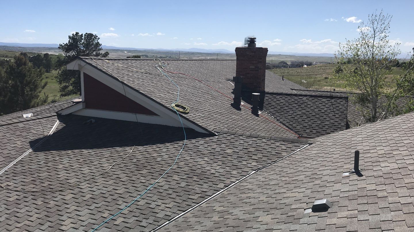 Residential Roofing Installation using CertainTeed Presidential IR - Weathered Wood by A to Z Roofing