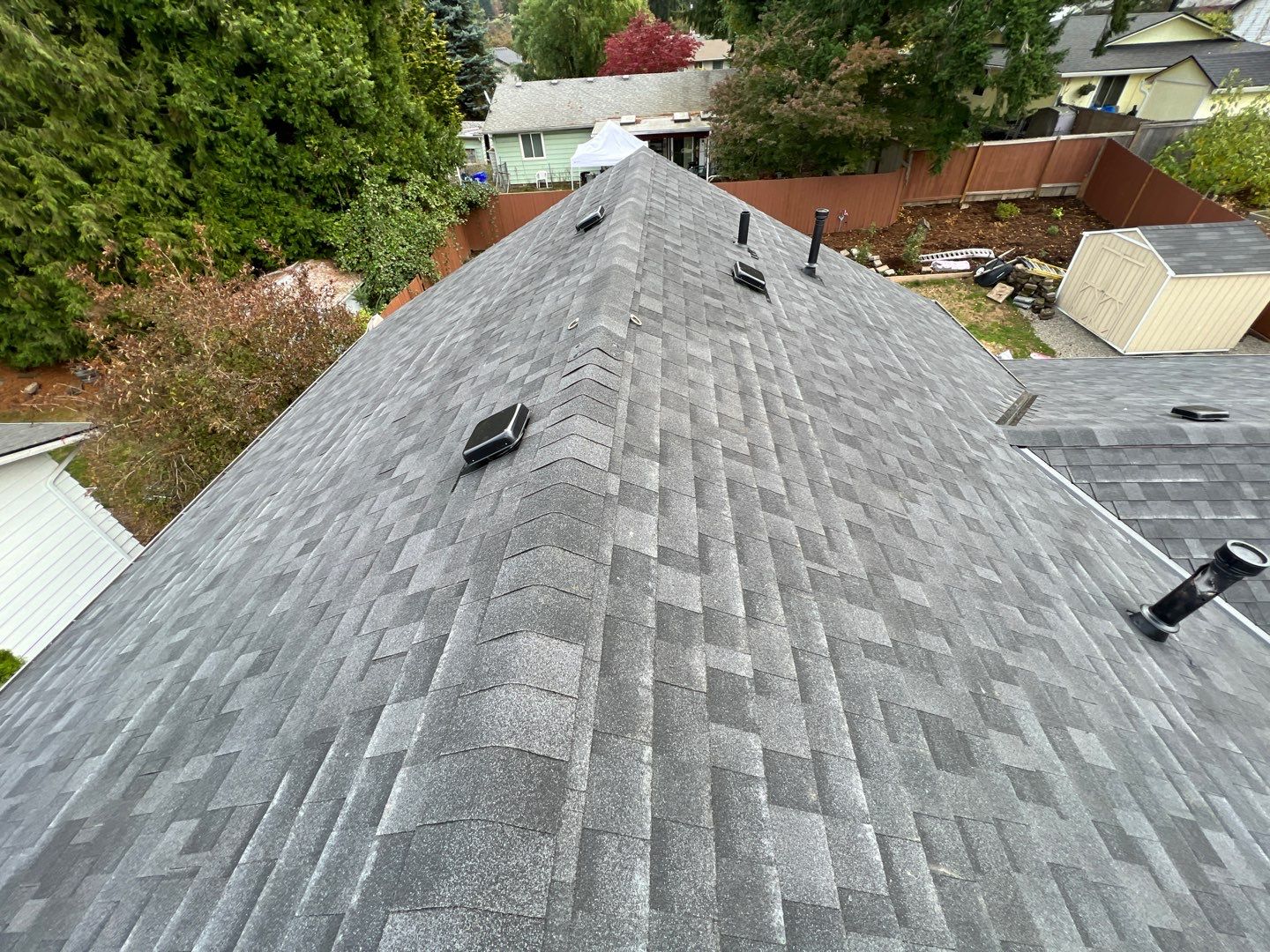 Estate Gray Shingles by Reimagine Roofing