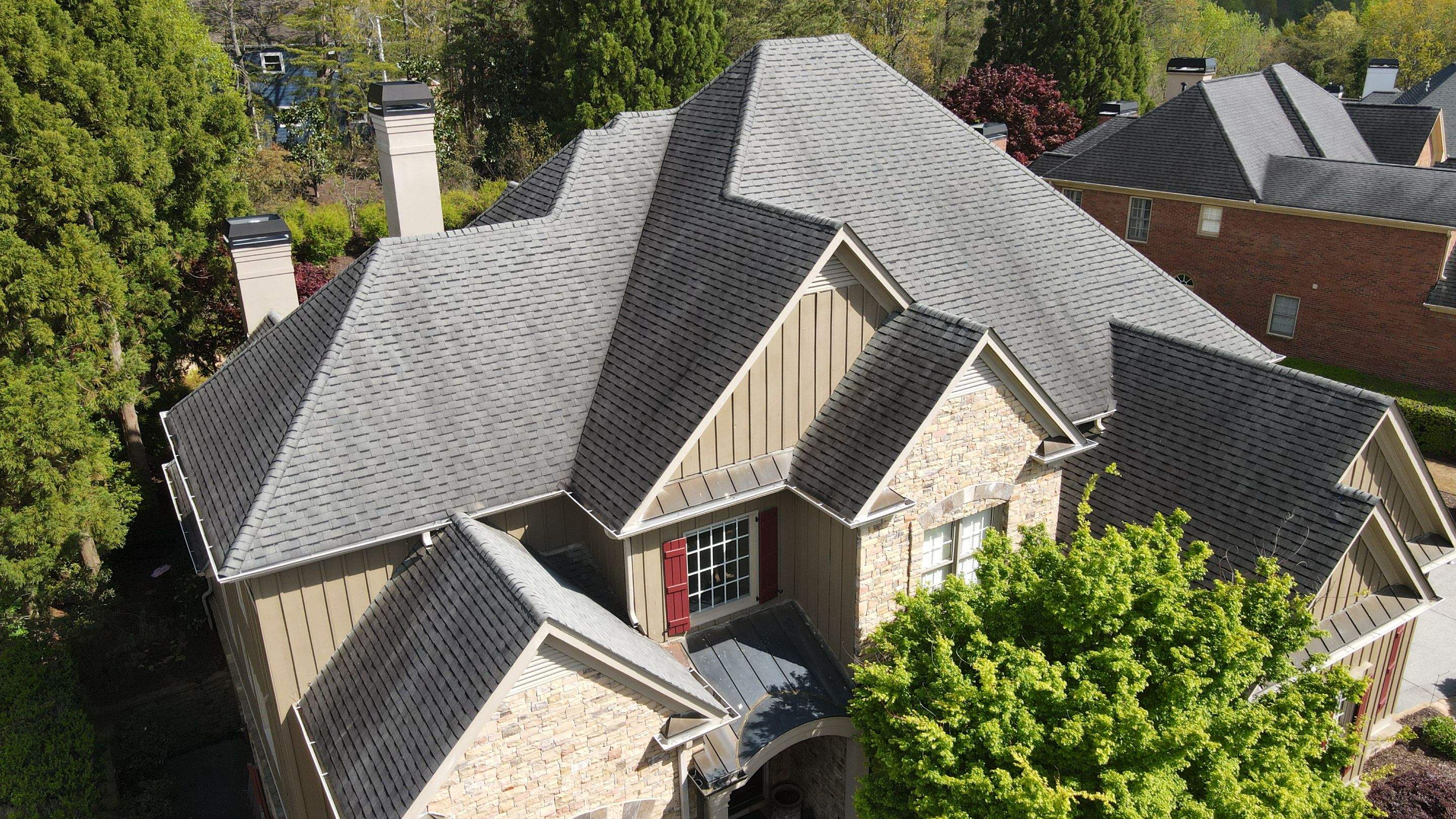 Radical color change! 🎨 by Georgia Roof Advisors